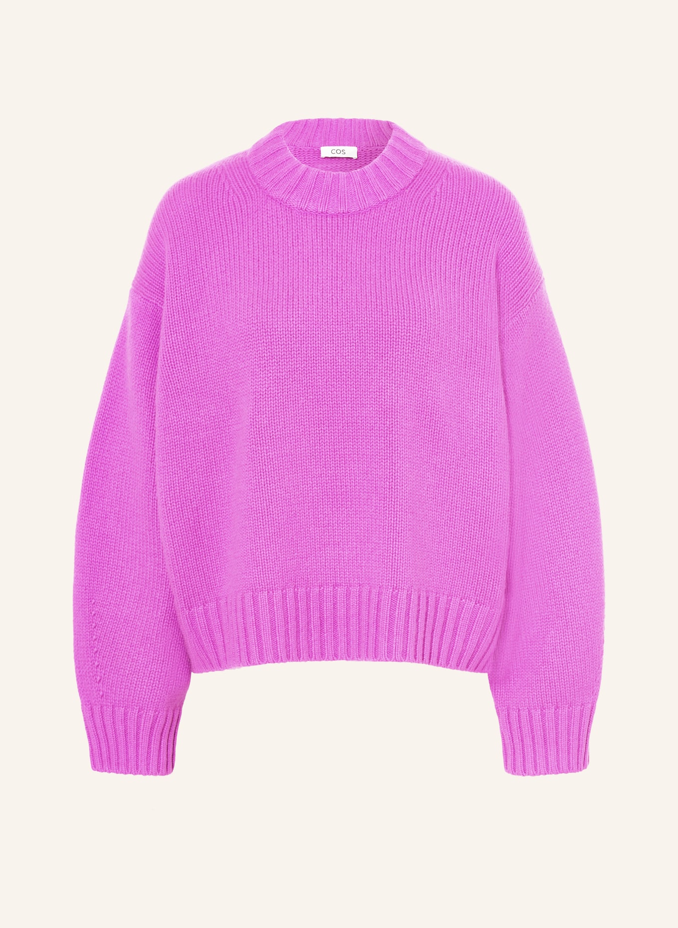 COS Sweter z kaszmiru, Kolor: FUKSJA (Obrazek 1)