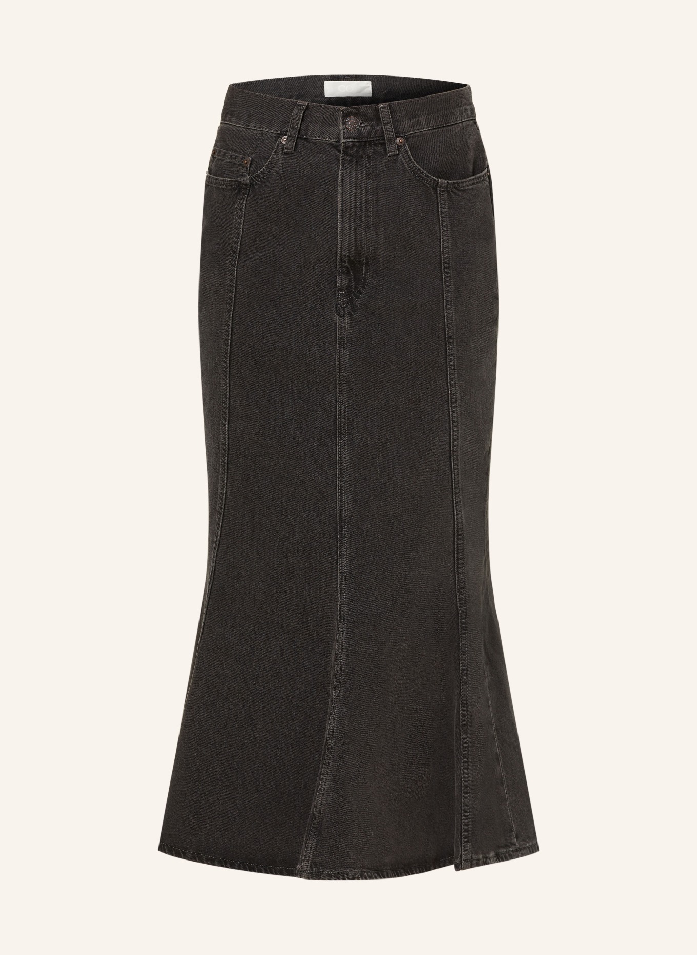 COS Denim skirt, Color: 002 BLACK (Image 1)