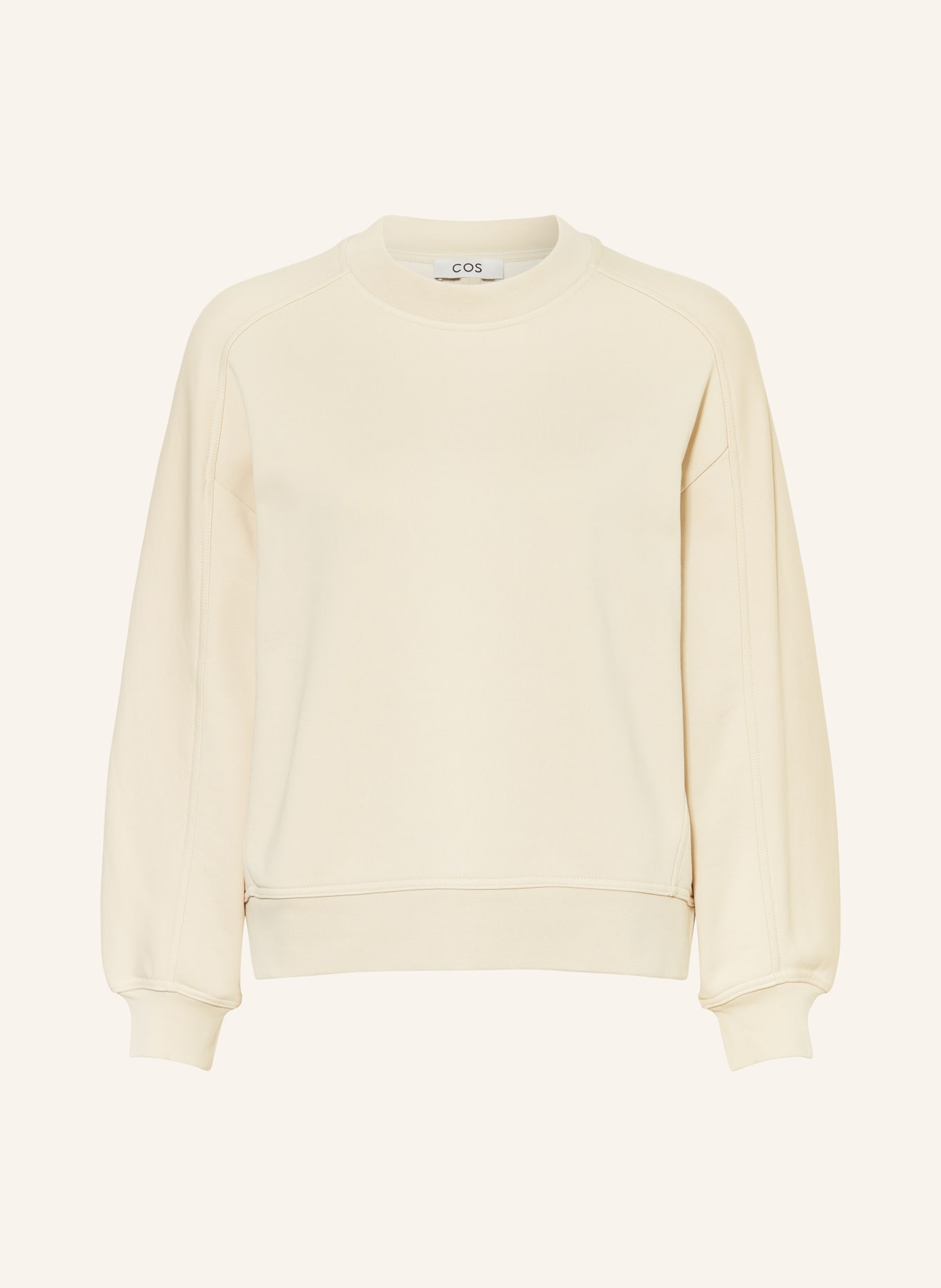 COS Sweatshirt, Color: BEIGE (Image 1)
