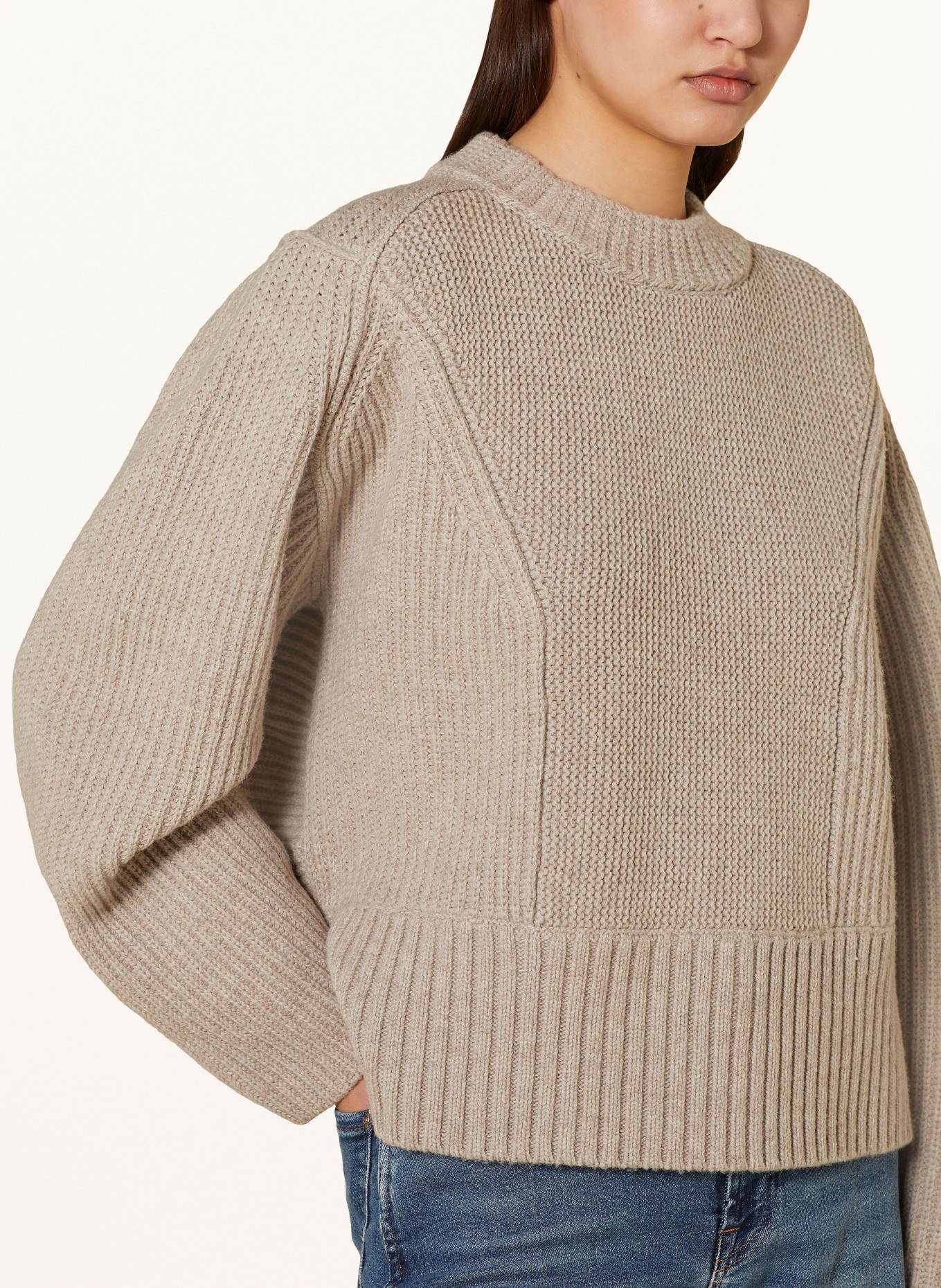 COS Sweater, Color: BEIGE (Image 4)