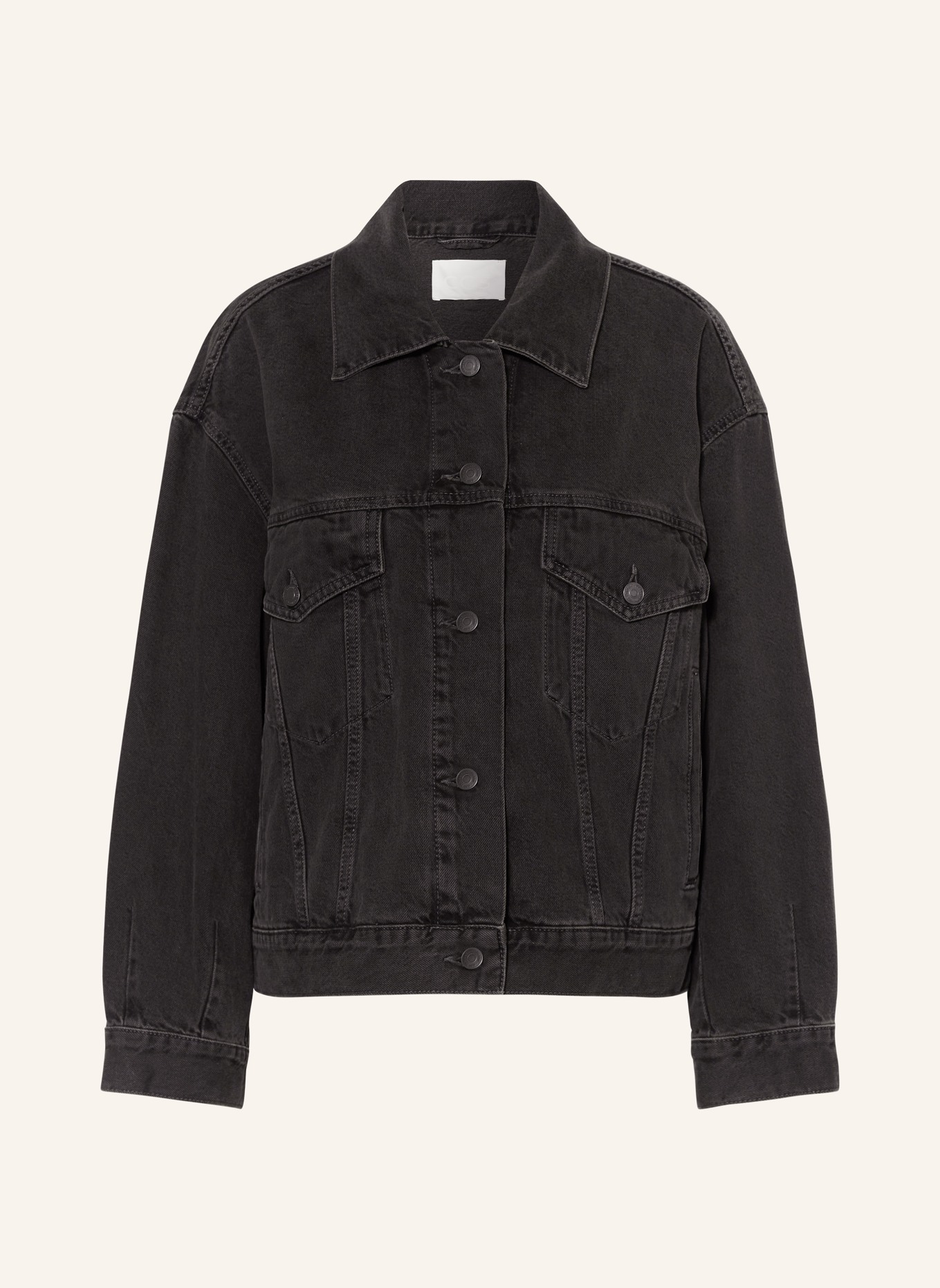 COS Denim jacket, Color: BLACK (Image 1)