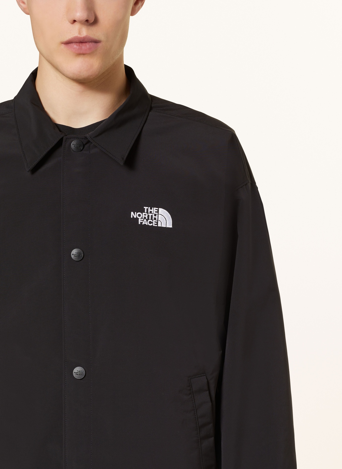 THE NORTH FACE Overshirt EASY WIND, Color: BLACK (Image 4)