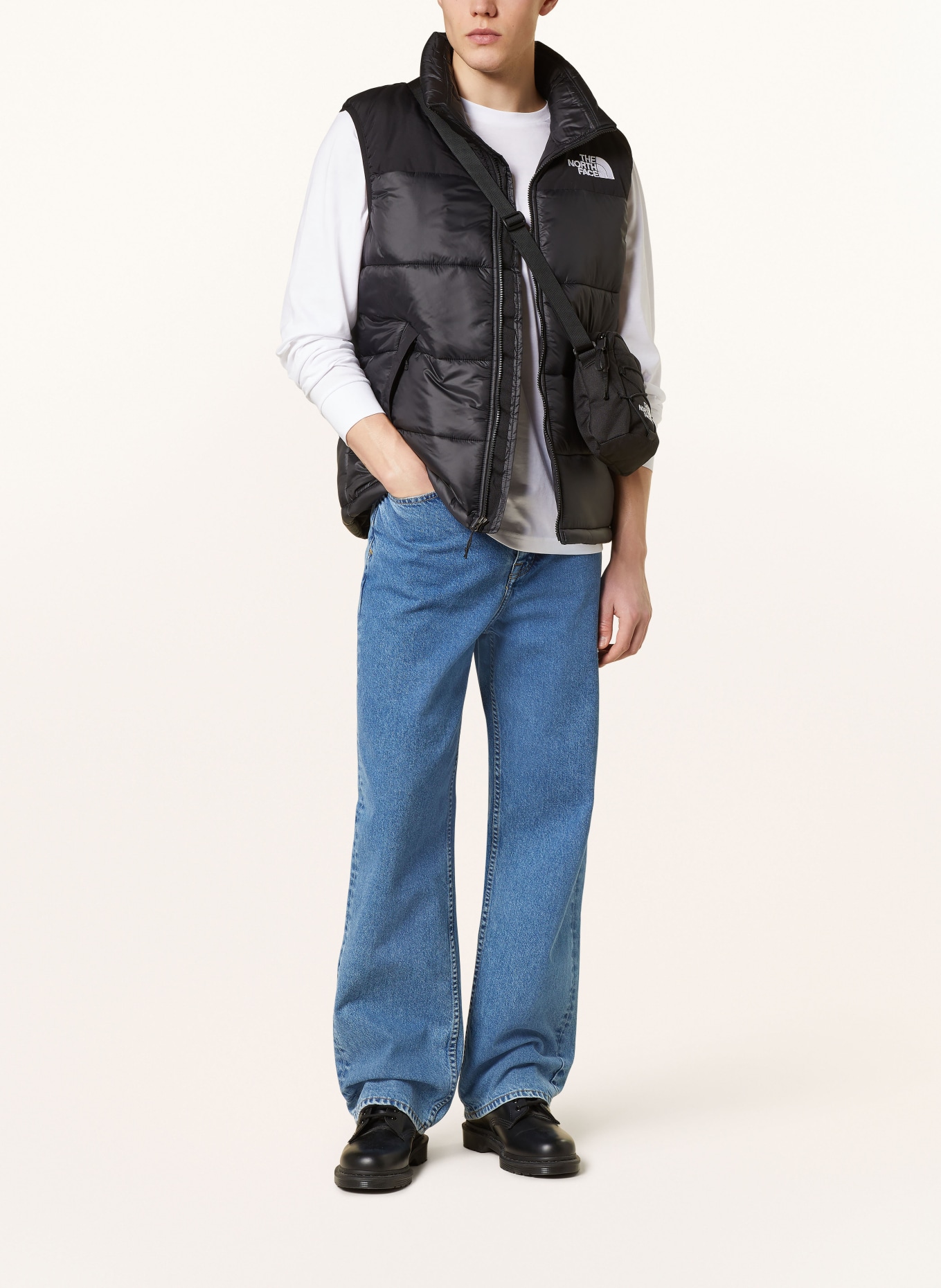 THE NORTH FACE Quilted vest, Color: BLACK (Image 2)