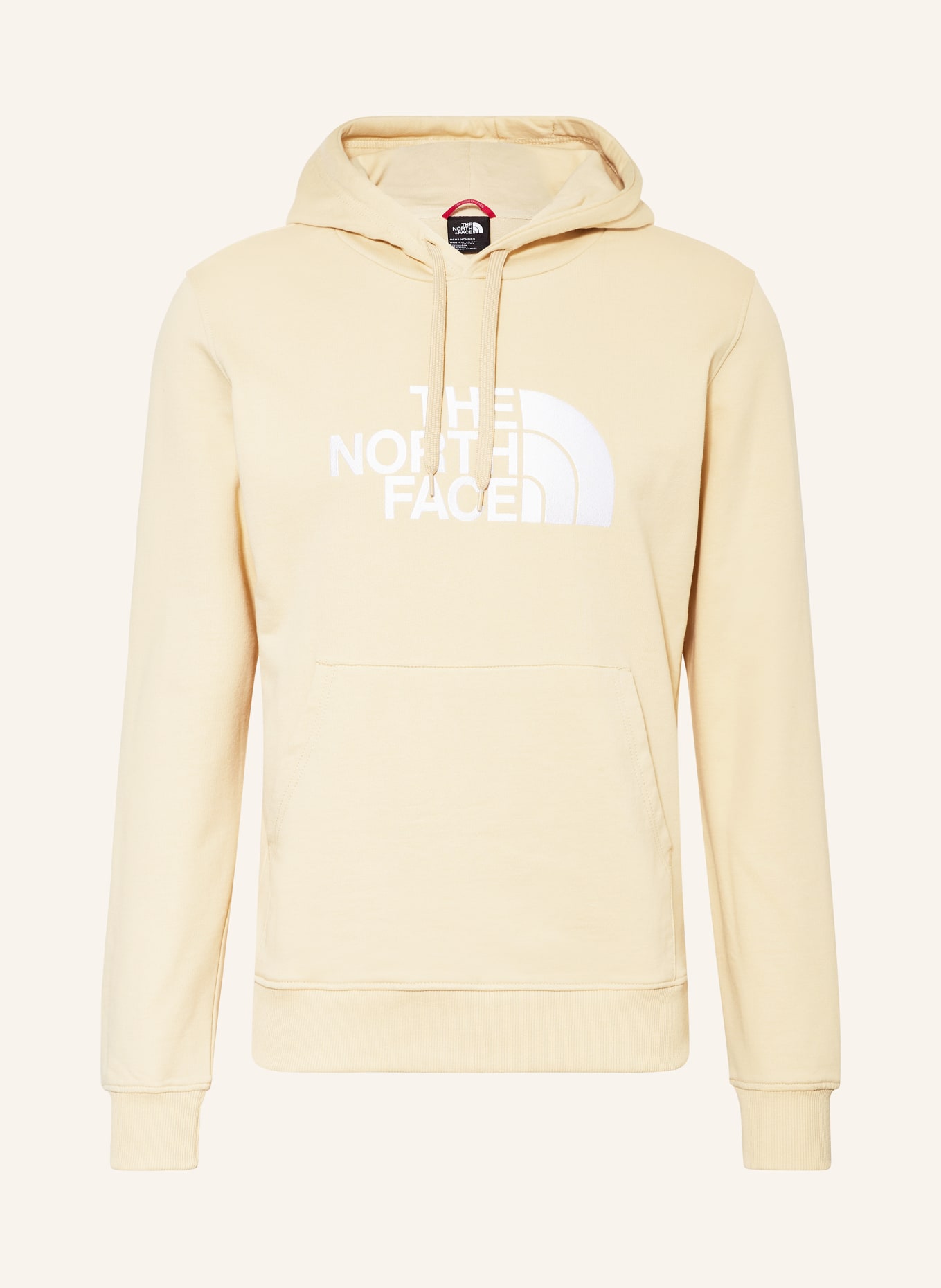 THE NORTH FACE Hoodie DREW PEAK, Color: CREAM/ WHITE (Image 1)