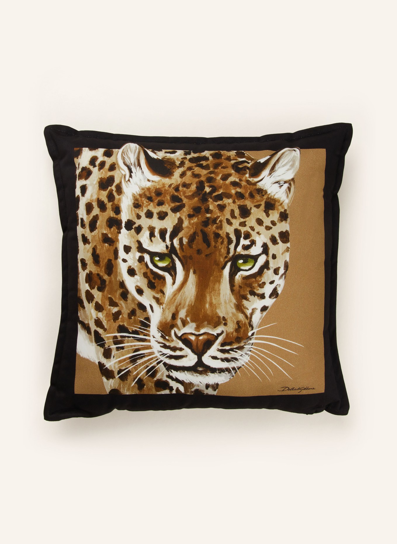 DOLCE & GABBANA CASA Decorative cushion, Color: LIGHT BROWN/ BLACK/ WHITE (Image 2)