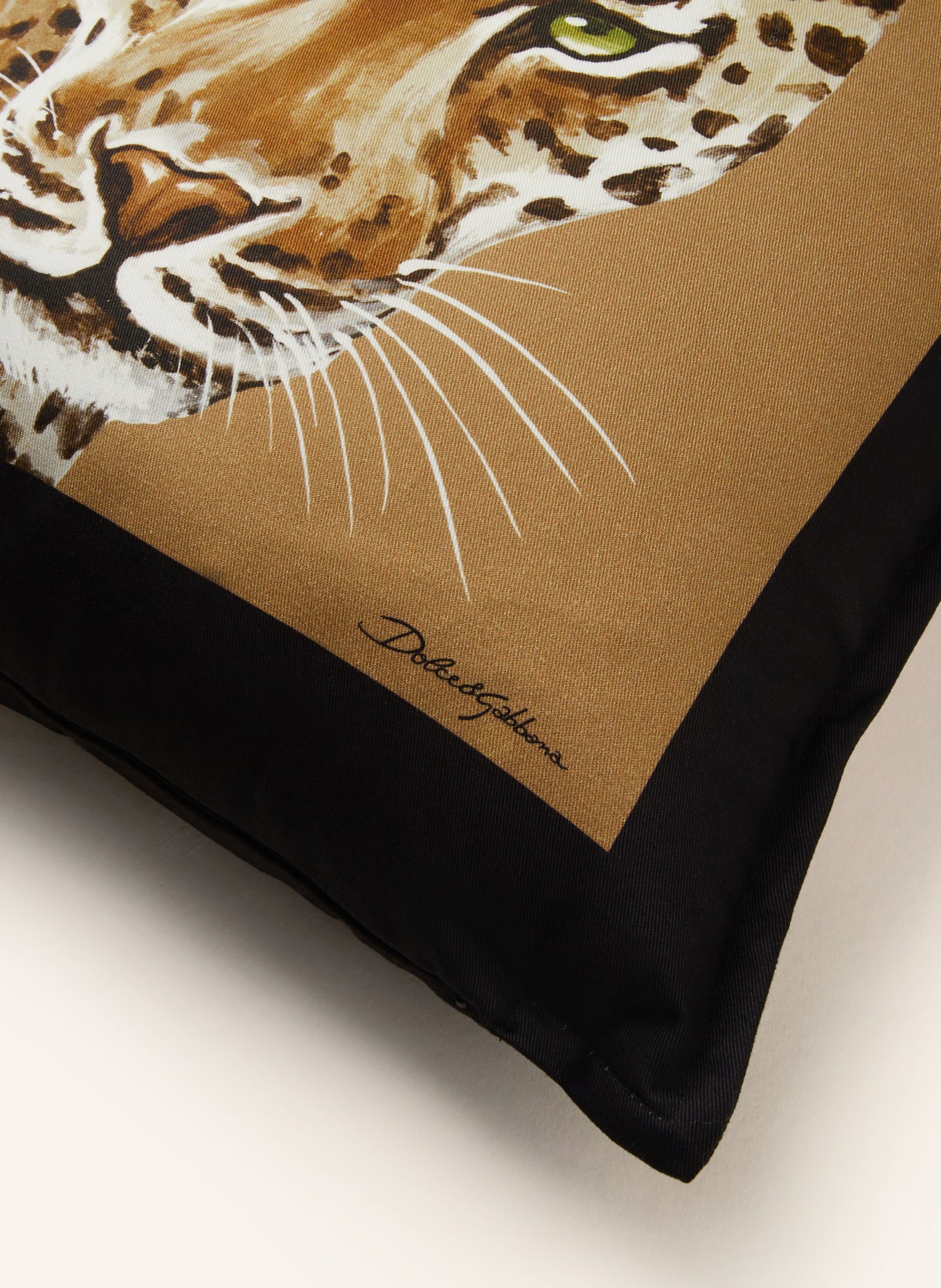 DOLCE & GABBANA CASA Decorative cushion, Color: LIGHT BROWN/ BLACK/ WHITE (Image 3)