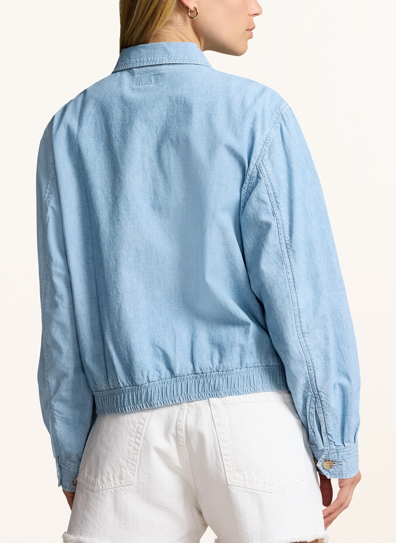POLO RALPH LAUREN Bluzon w stylu jeansowym, Kolor: JASNONIEBIESKI (Obrazek 3)