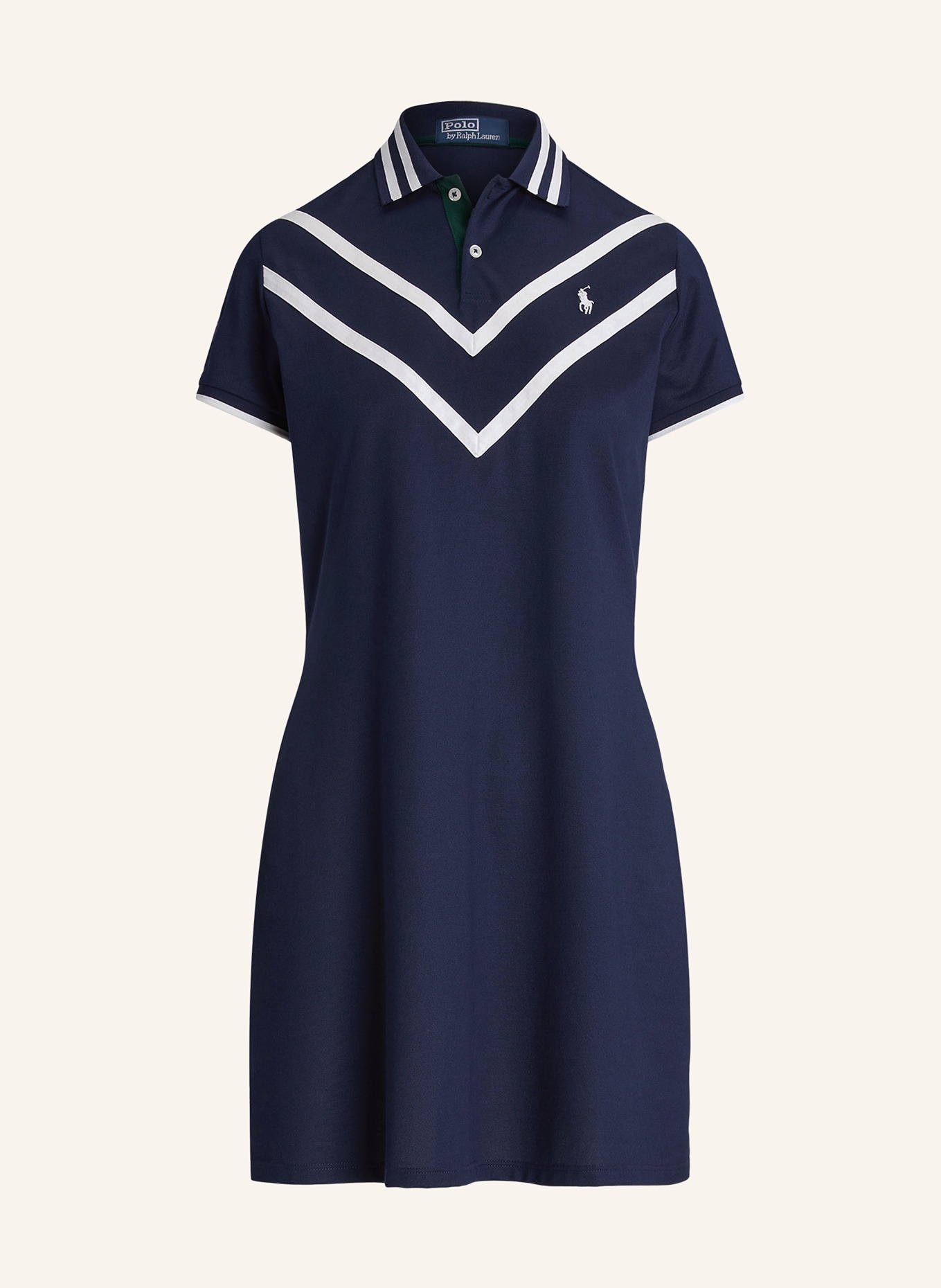 POLO RALPH LAUREN Piqué-Polokleid Wimbledon Kollektion