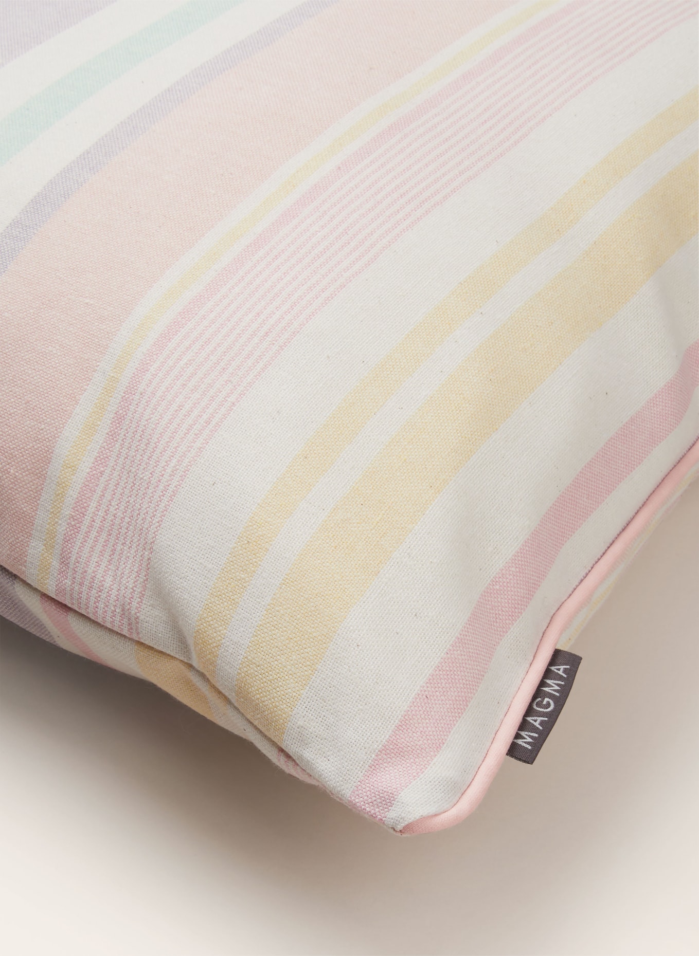MAGMA Decorative cushion cover IRMA, Color: CREAM/ PINK/ MINT (Image 3)