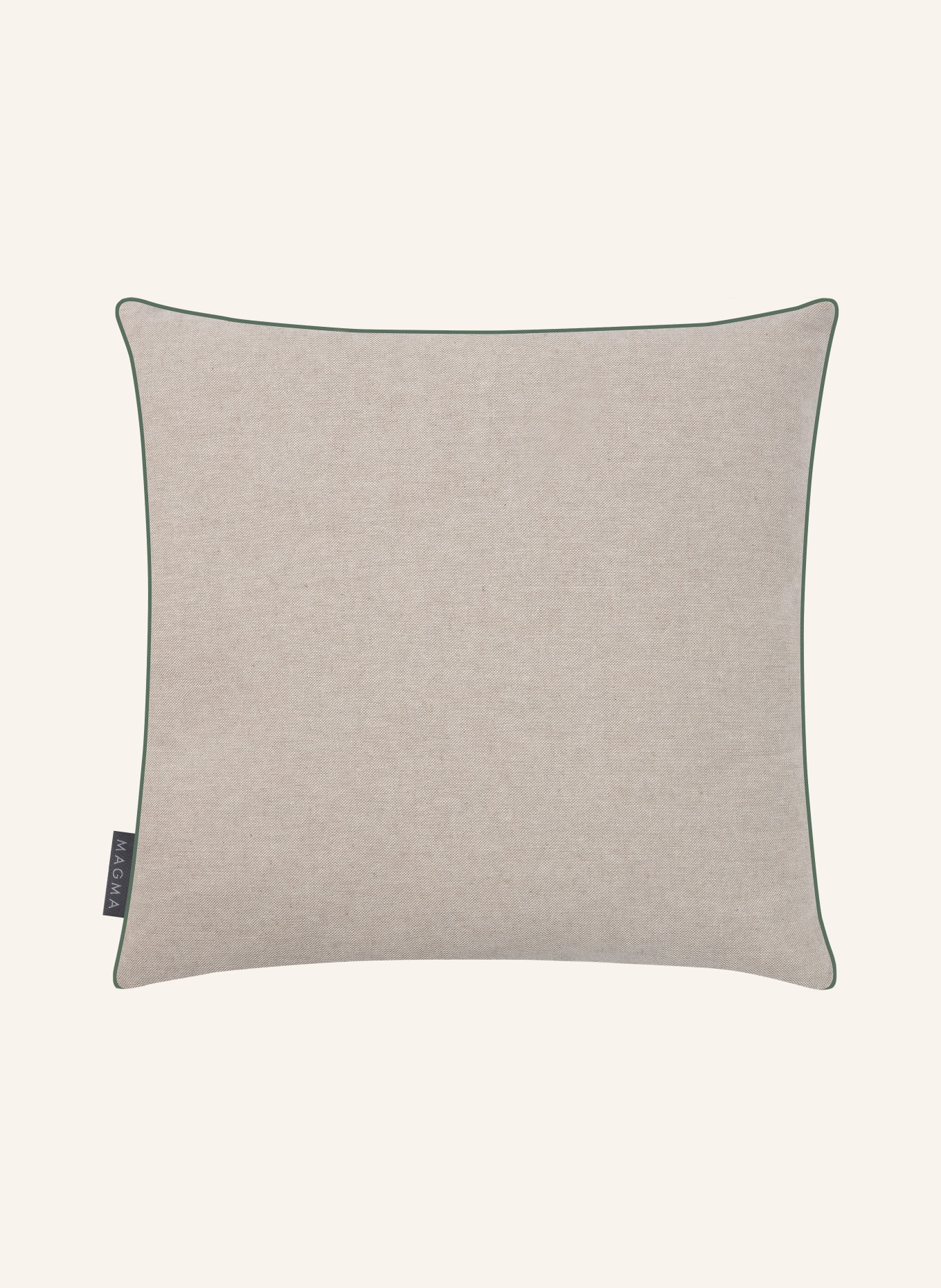 MAGMA Decorative cushion cover EMILIO, Color: LIGHT GREEN/ GREEN/ BEIGE (Image 2)