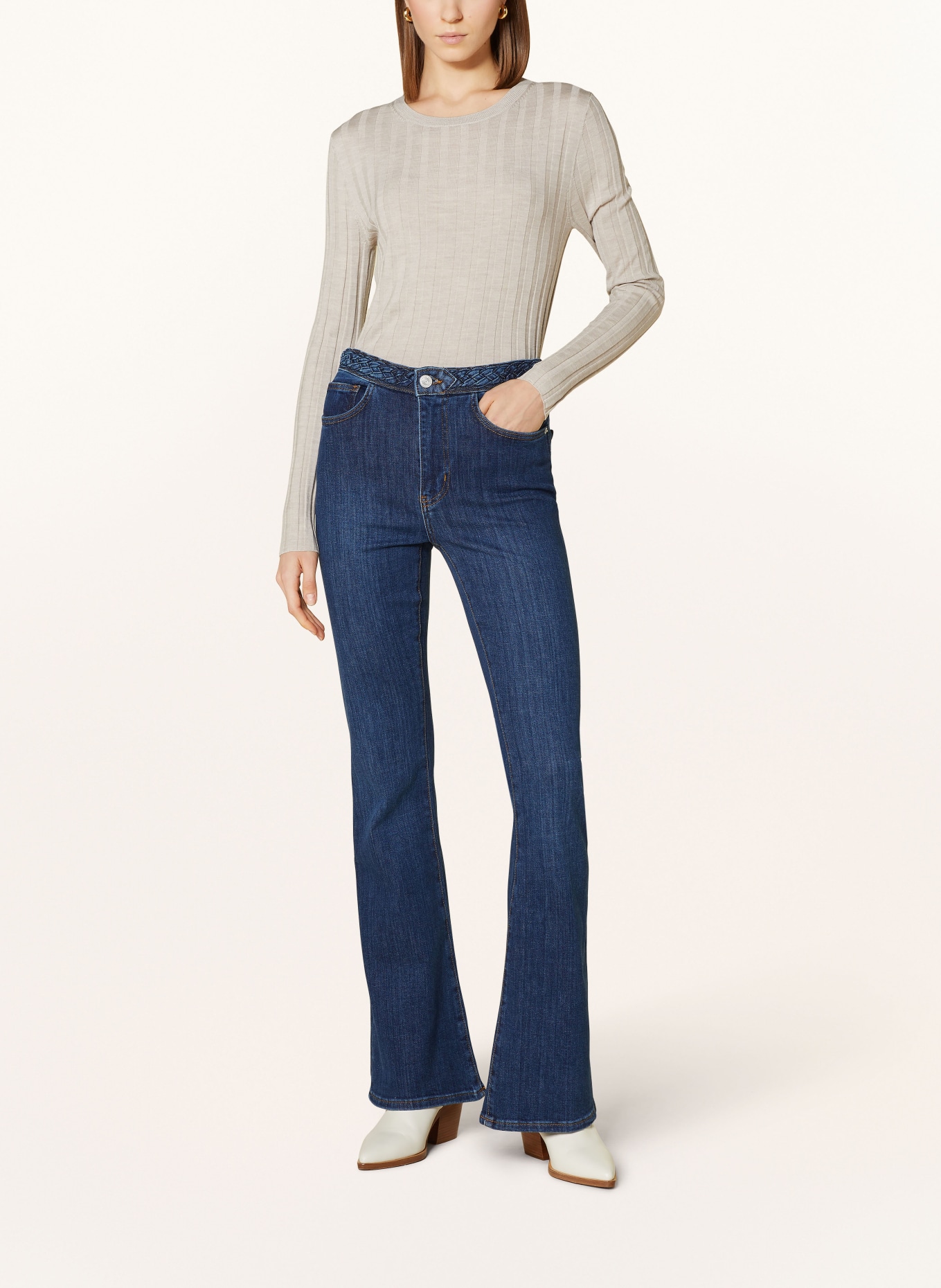 FRAME Flared Jeans LE HIGH FLARE, Farbe: ISTN ISTANBUL (Bild 2)