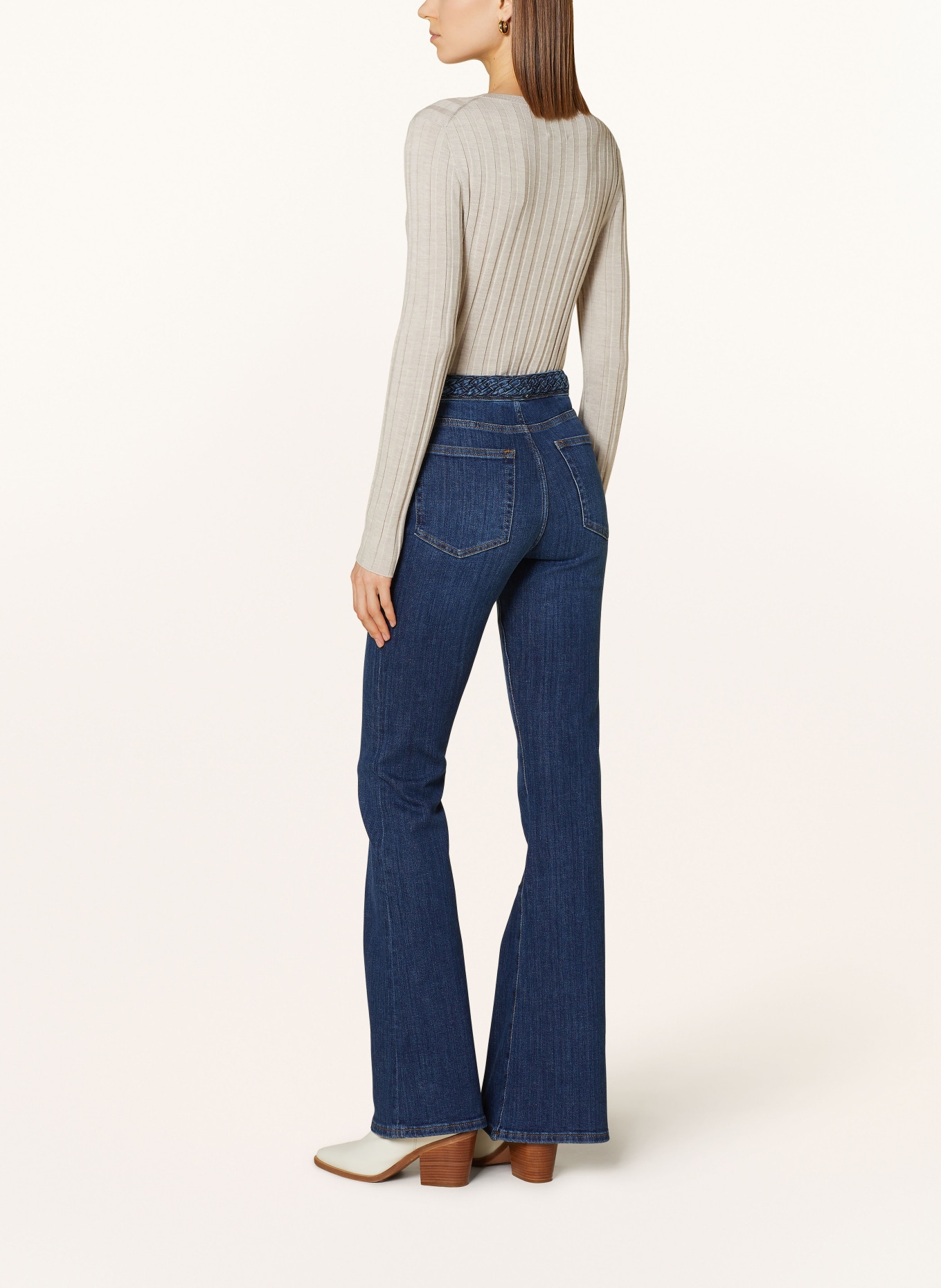 FRAME Flared Jeans LE HIGH FLARE, Farbe: ISTN ISTANBUL (Bild 3)