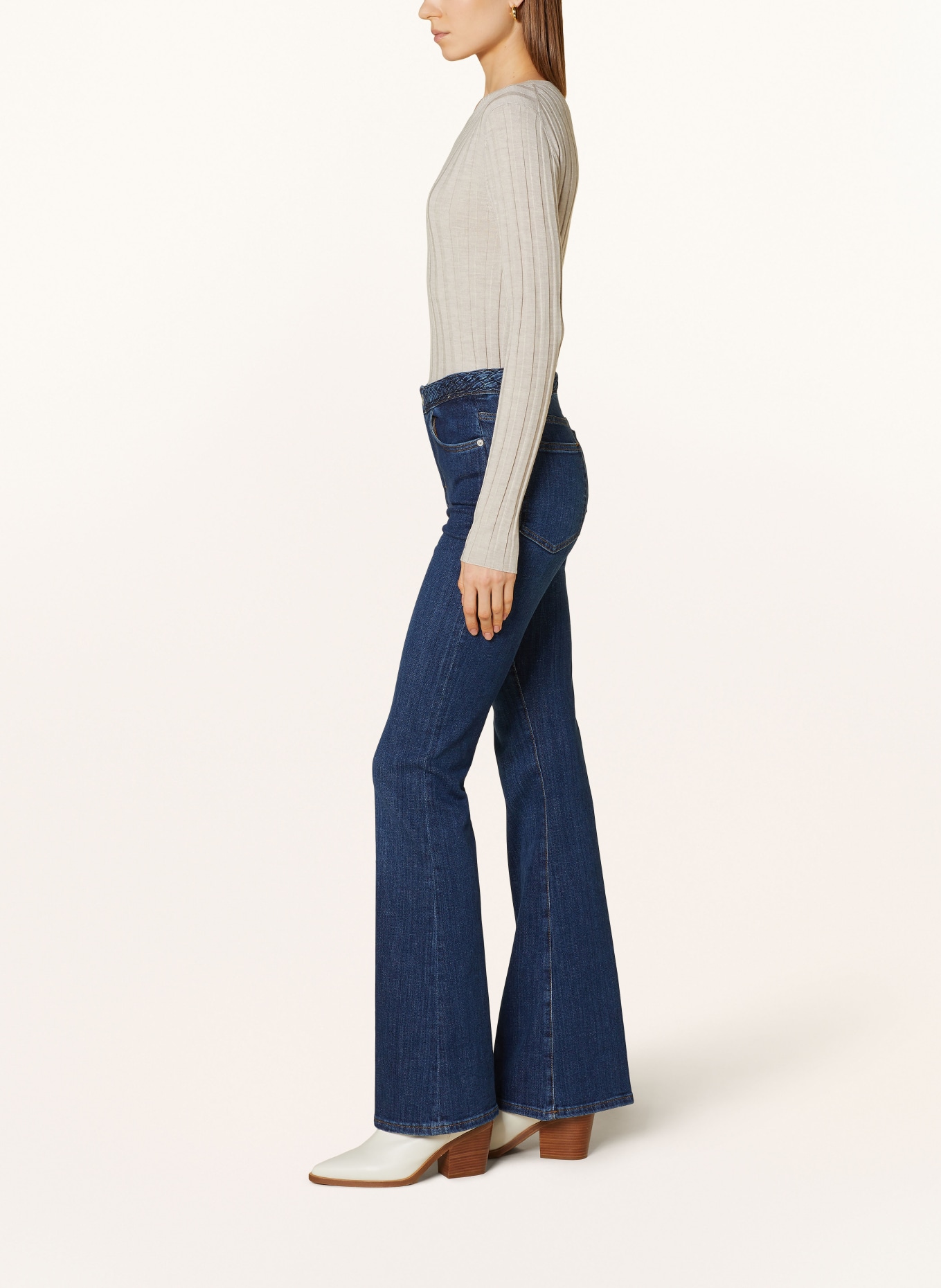 FRAME Flared Jeans LE HIGH FLARE, Farbe: ISTN ISTANBUL (Bild 4)