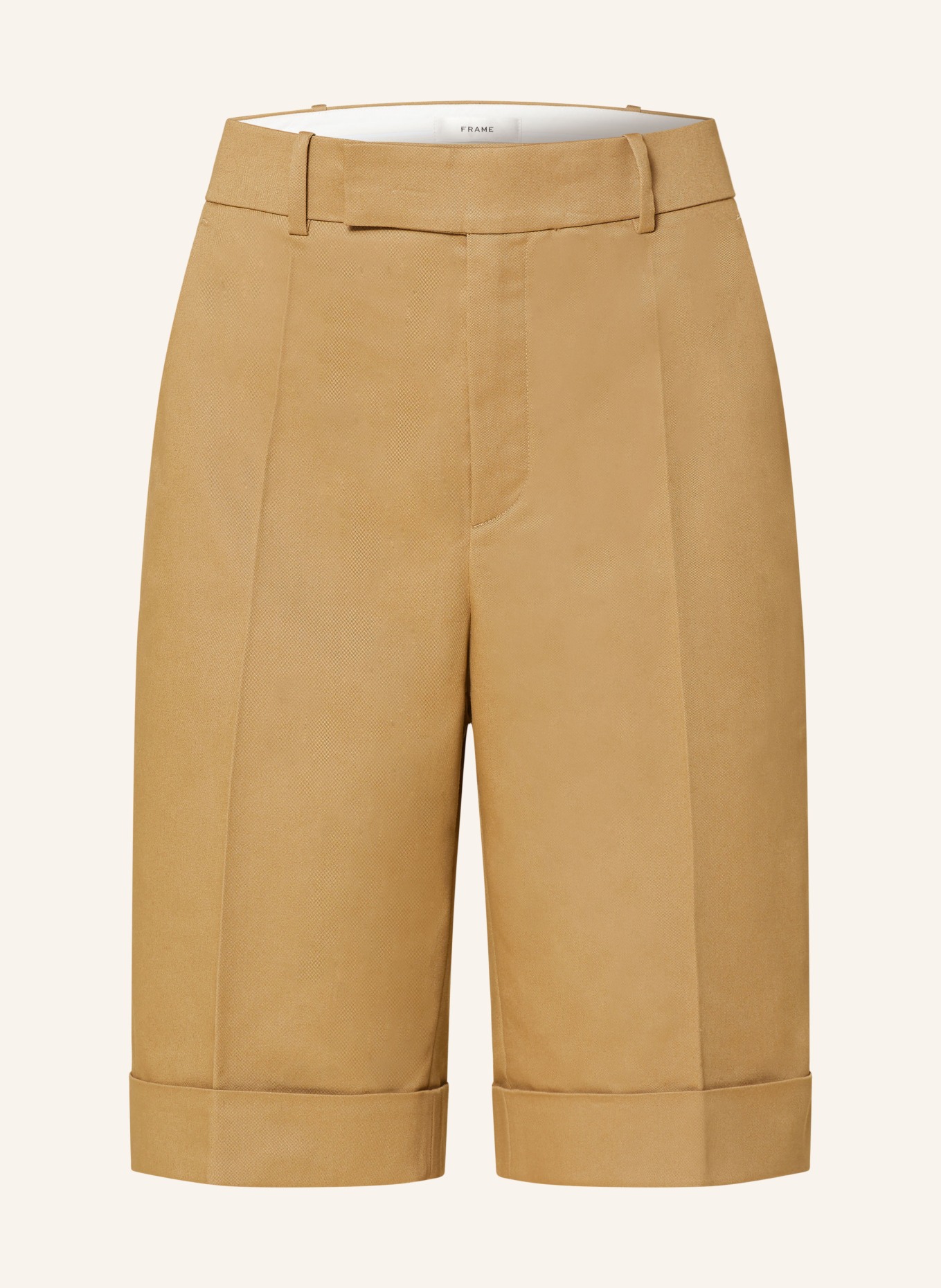 FRAME Shorts, Color: CAMEL (Image 1)