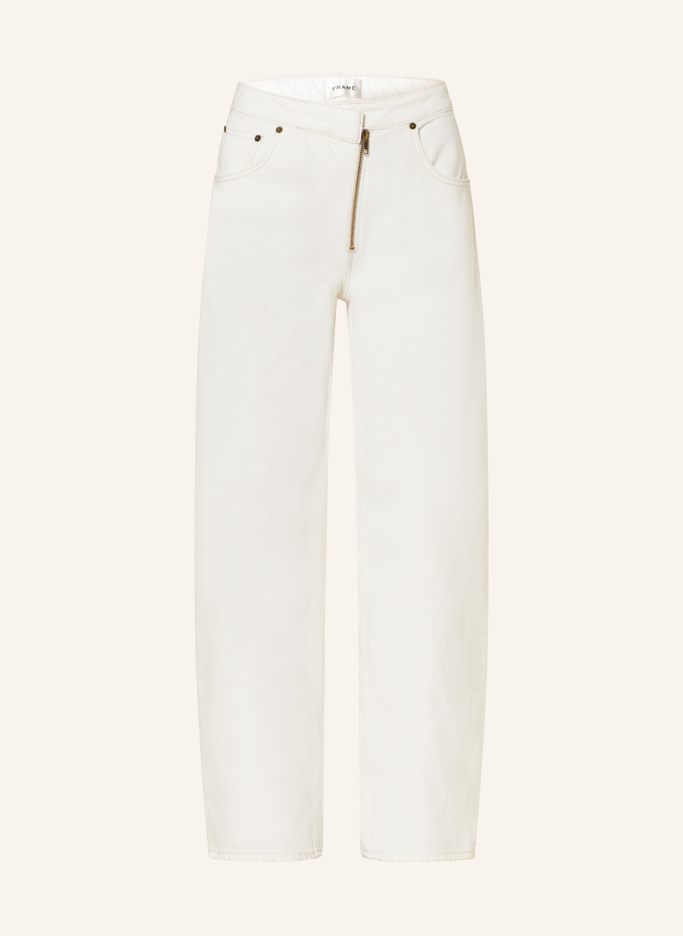 FRAME Jeans BARREL, Color: ECRU (Image 1)