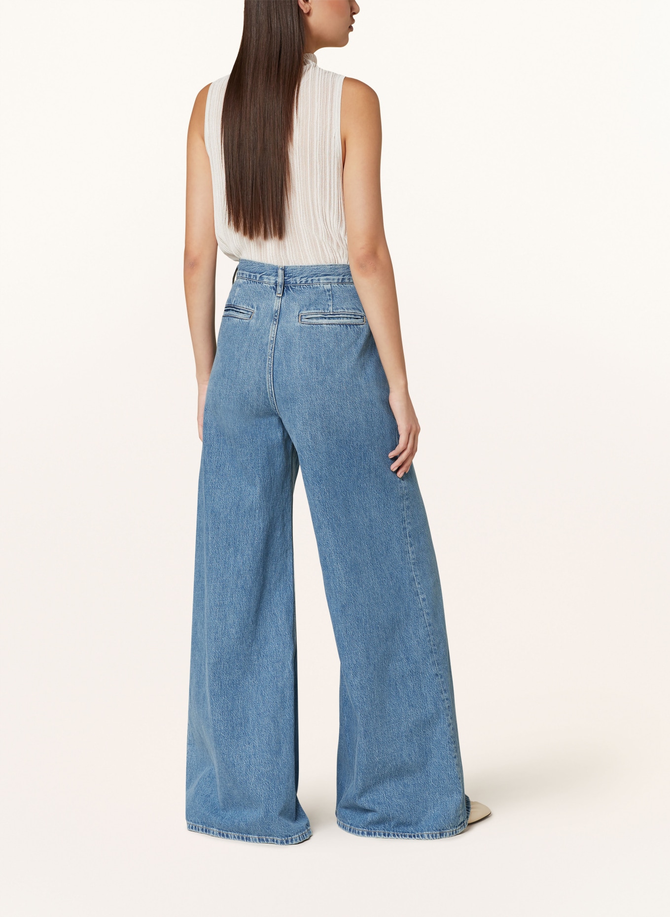 FRAME Flared jeans THE EXTRA WIDE LEG, Color: BLUE (Image 3)