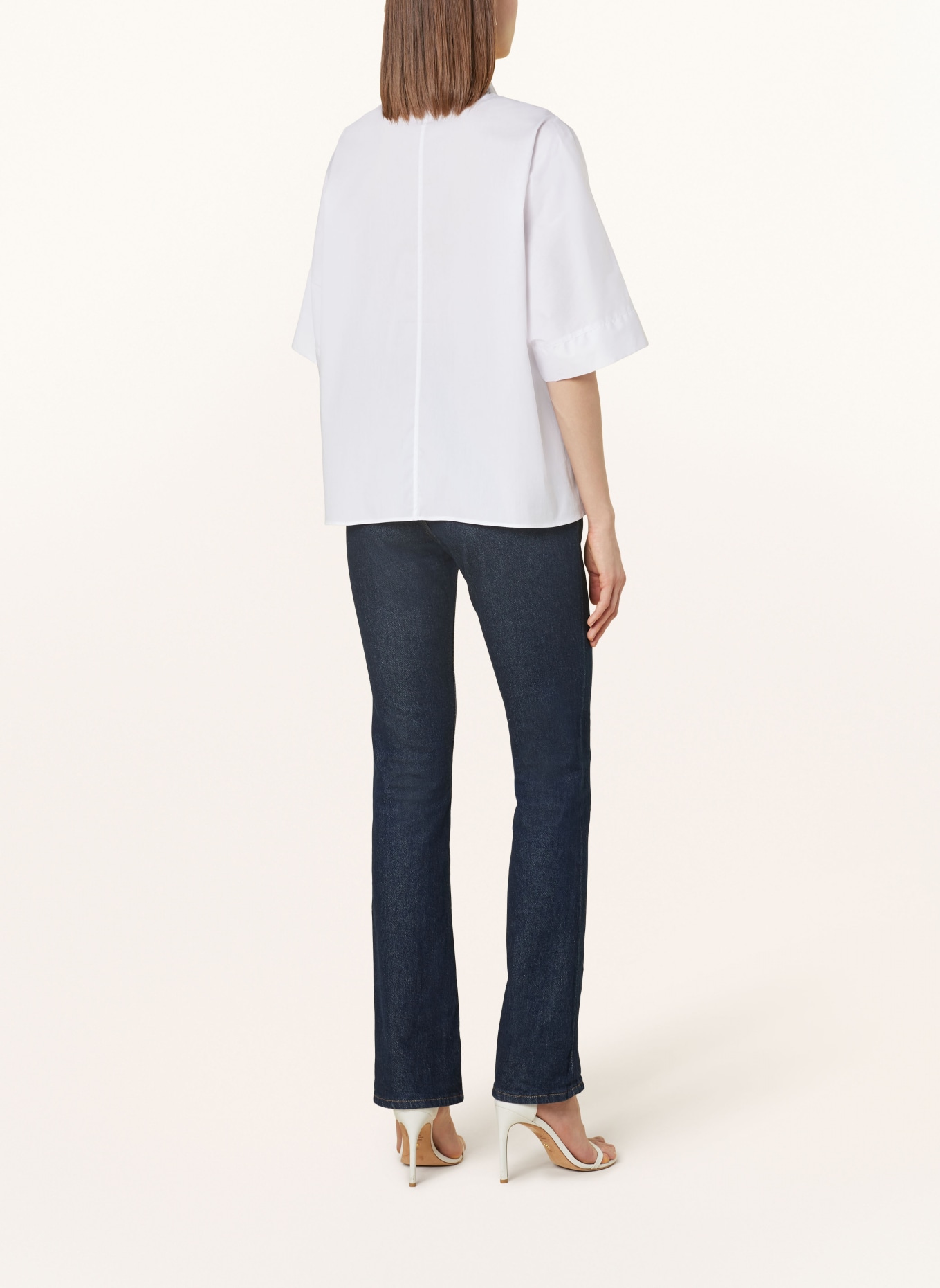 lilienfels Oversized shirt blouse, Color: WHITE (Image 3)