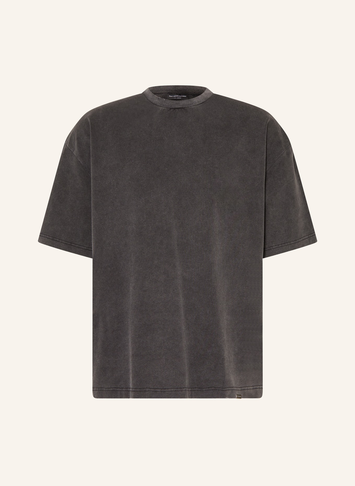 don't waste culture Oversized shirt HENRI, Color: DARK GRAY (Image 1)