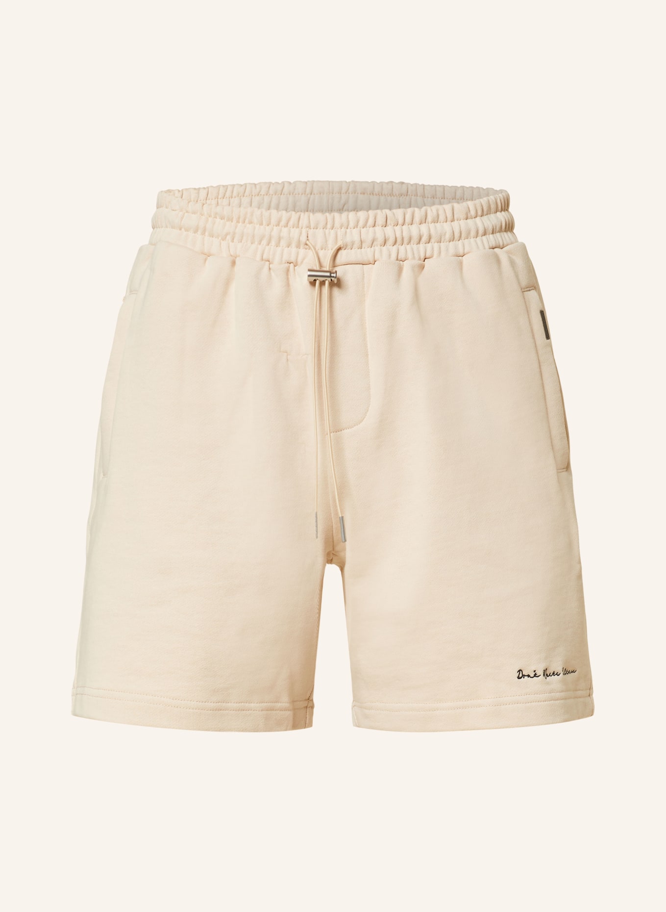 don't waste culture Sweat shorts TAY, Color: CREAM (Image 1)