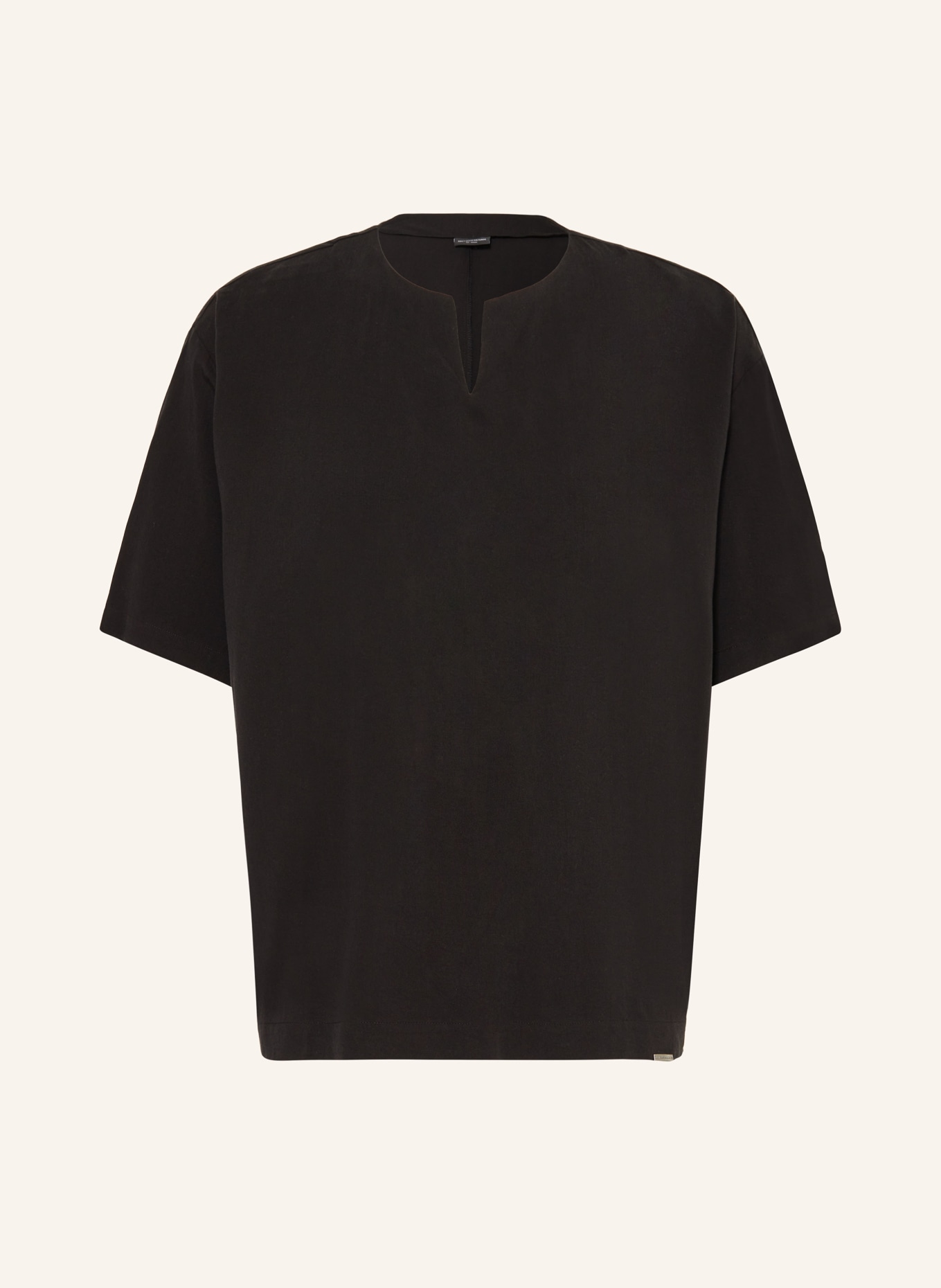 don't waste culture Oversized shirt NADIA, Color: BLACK (Image 1)