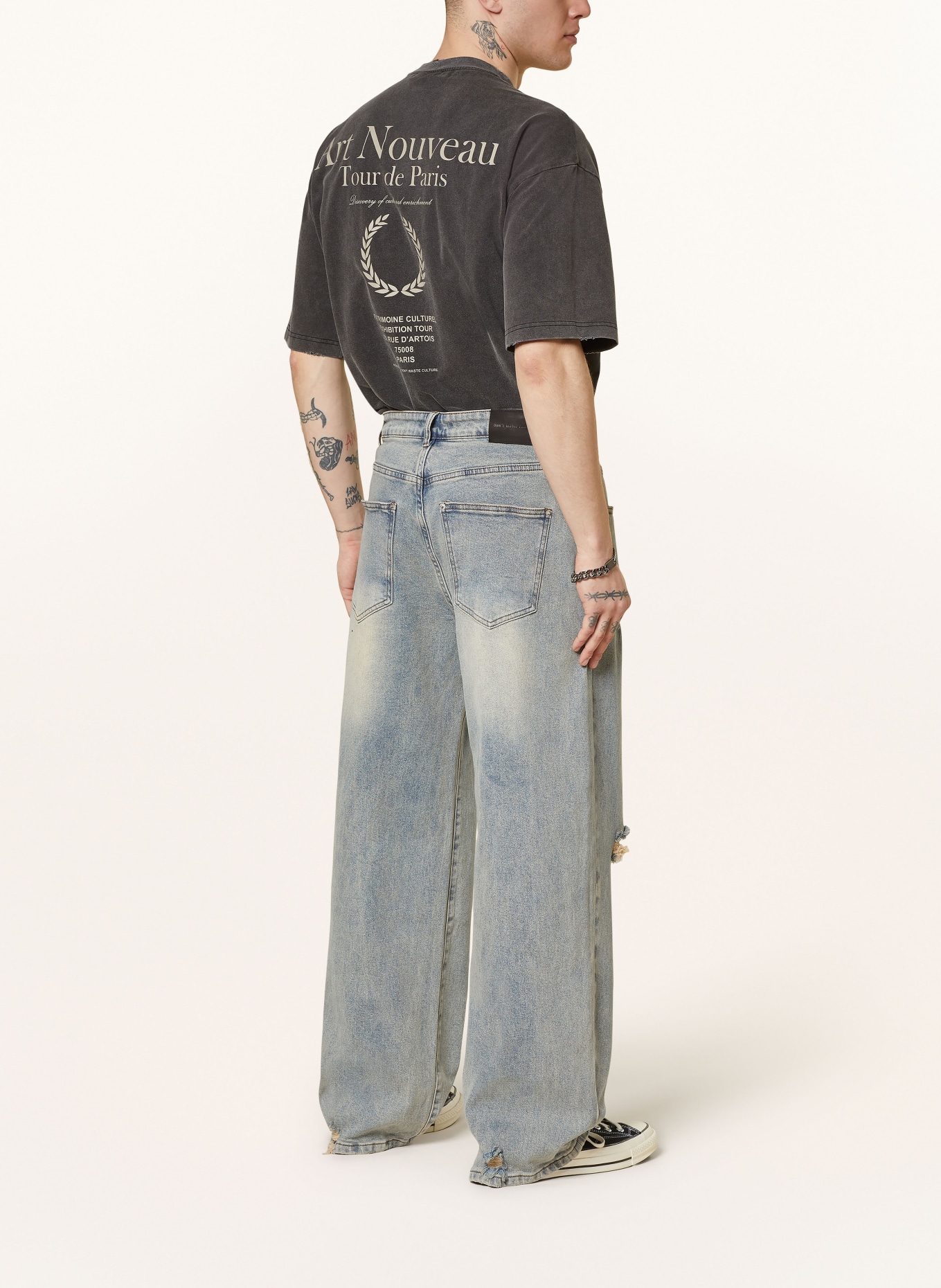 don't waste culture Jeans YEVGO regular fit, Kolor: LIGHT BLUE (Obrazek 3)