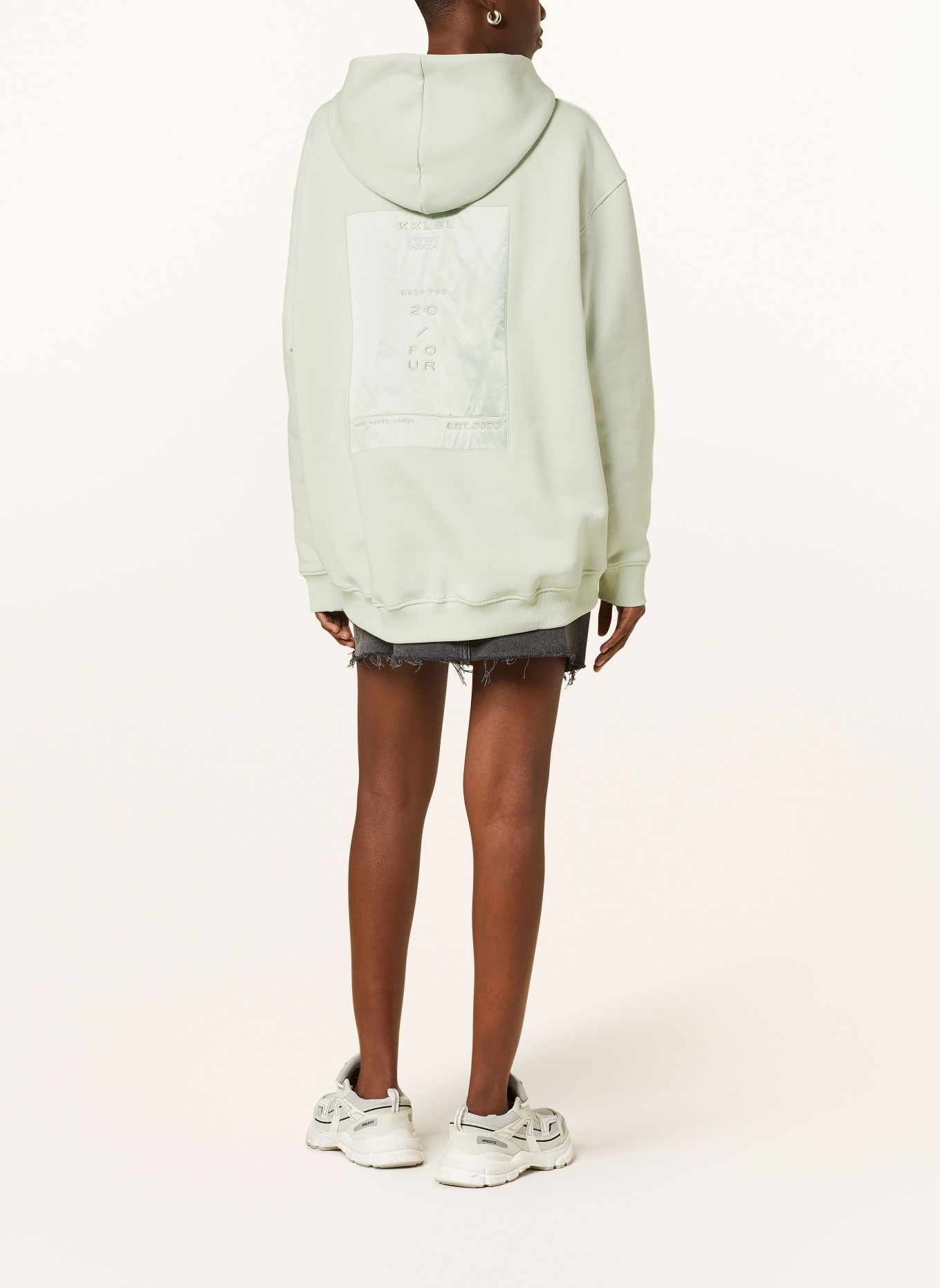 KARO KAUER Oversized hoodie, Color: MINT (Image 3)