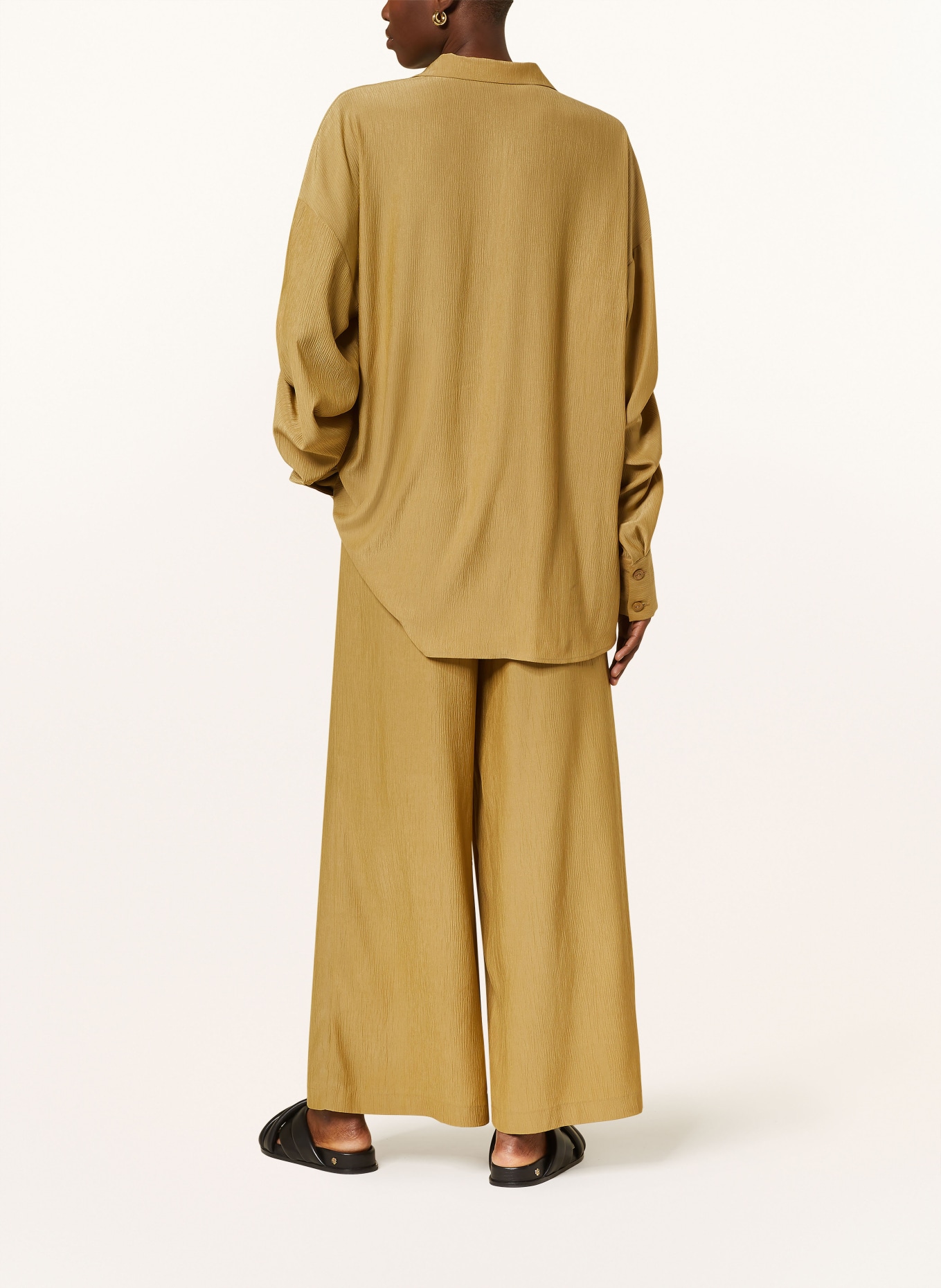 KARO KAUER Spodnie marlena, Kolor: KHAKI (Obrazek 3)