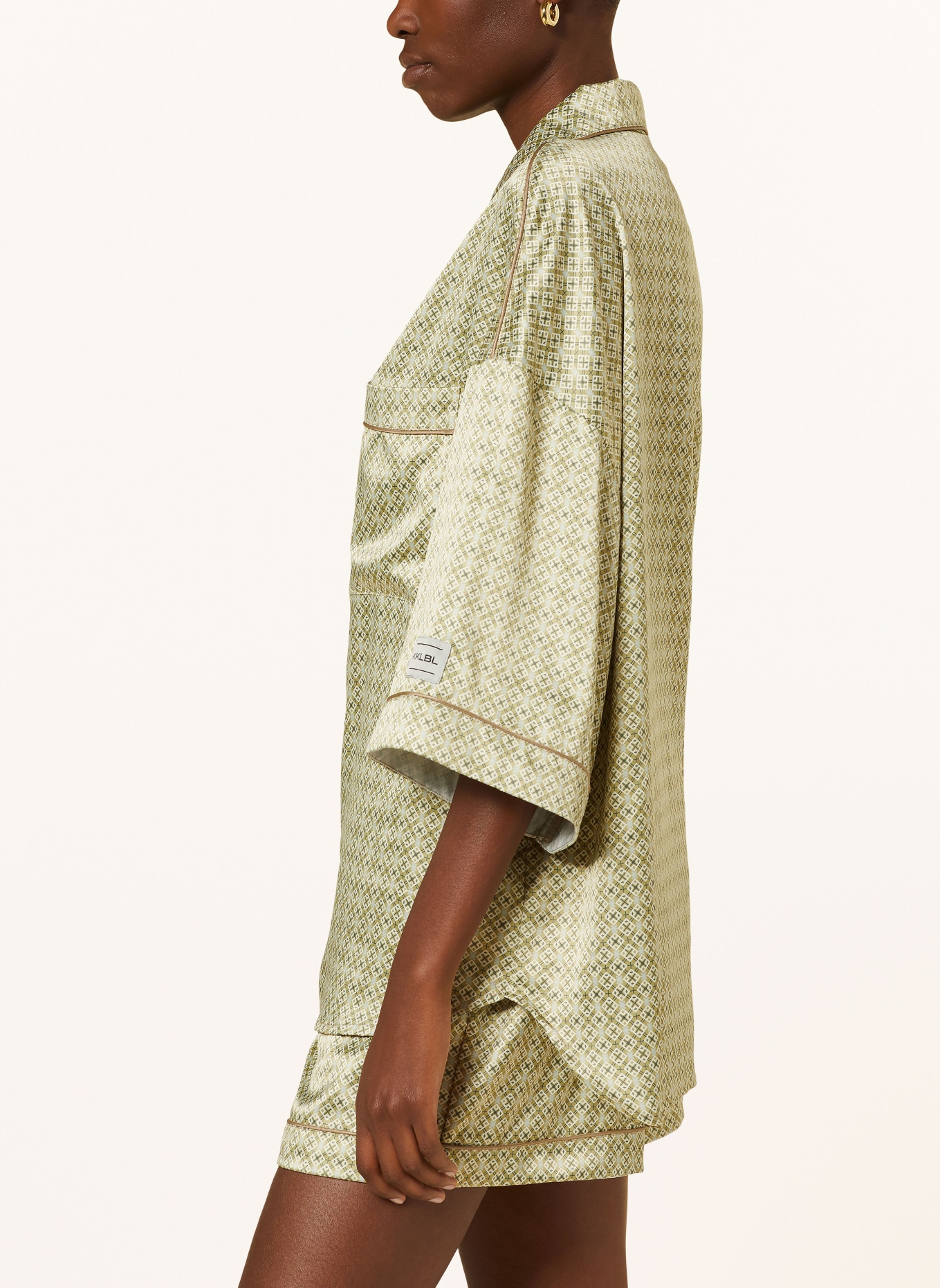 KARO KAUER Koszula oversize, Kolor: JASNOZIELONY (Obrazek 4)