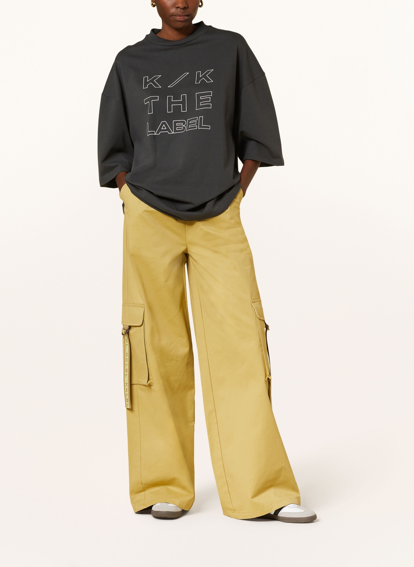 KARO KAUER Oversized shirt, Color: DARK GRAY (Image 3)