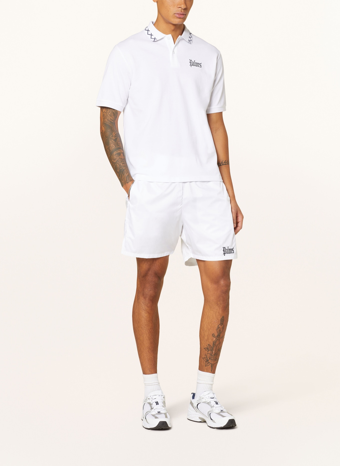 Palmes Shorts OLDE, Color: WHITE (Image 2)