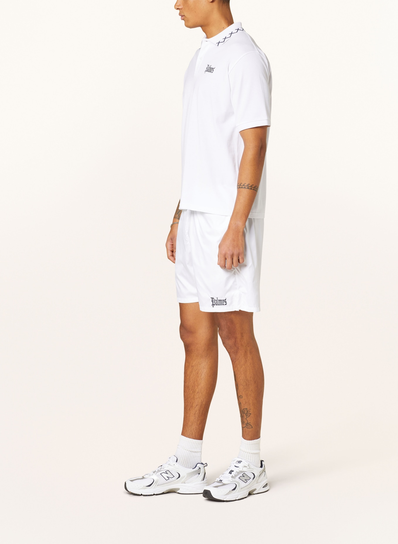 Palmes Shorts OLDE, Color: WHITE (Image 4)