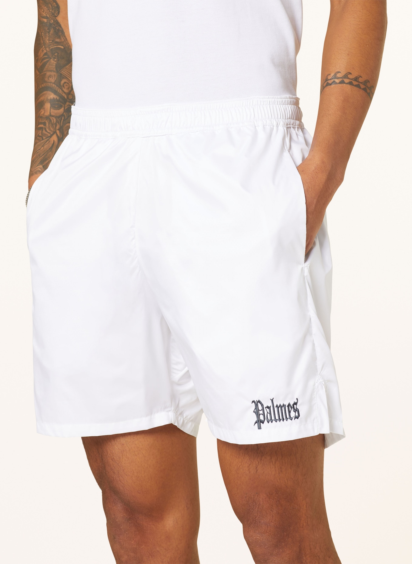 Palmes Shorts OLDE, Color: WHITE (Image 5)