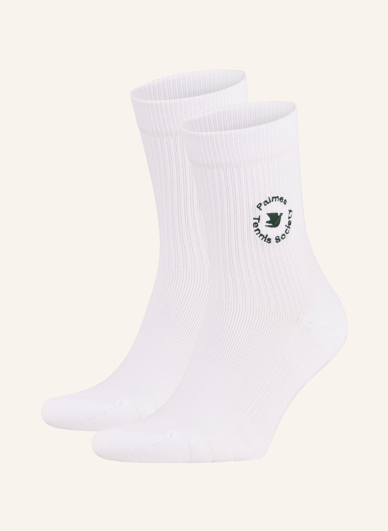 Palmes 2-pack sports socks, Color: 062 WHITE (Image 1)