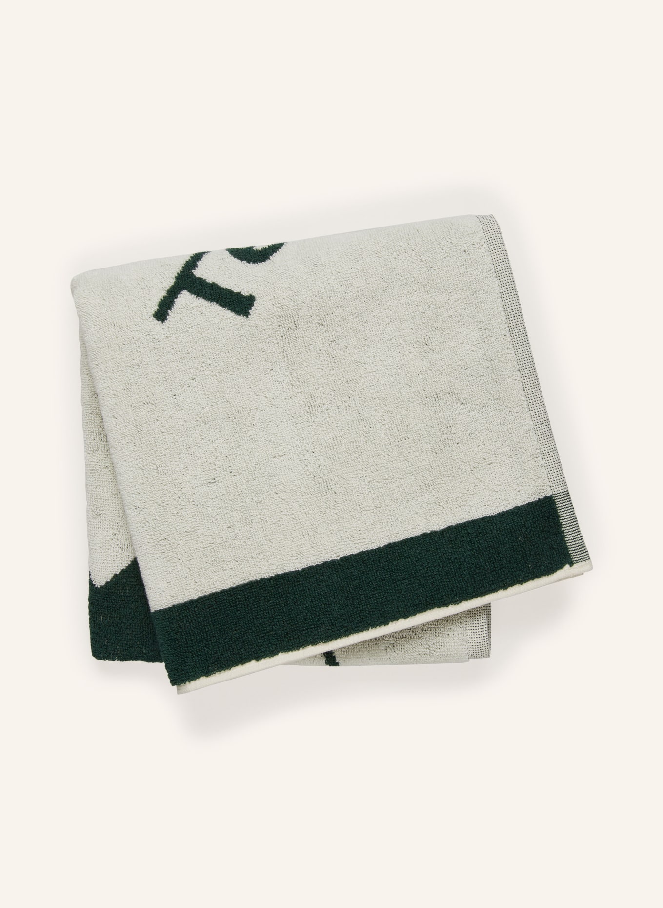 Palmes Towel WET, Color: GREEN/ WHITE (Image 2)