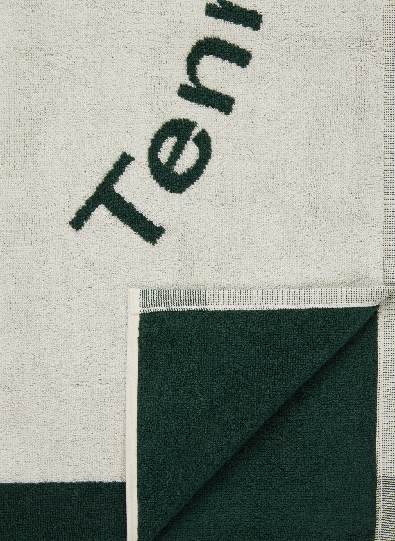 Palmes Towel WET, Color: GREEN/ WHITE (Image 3)