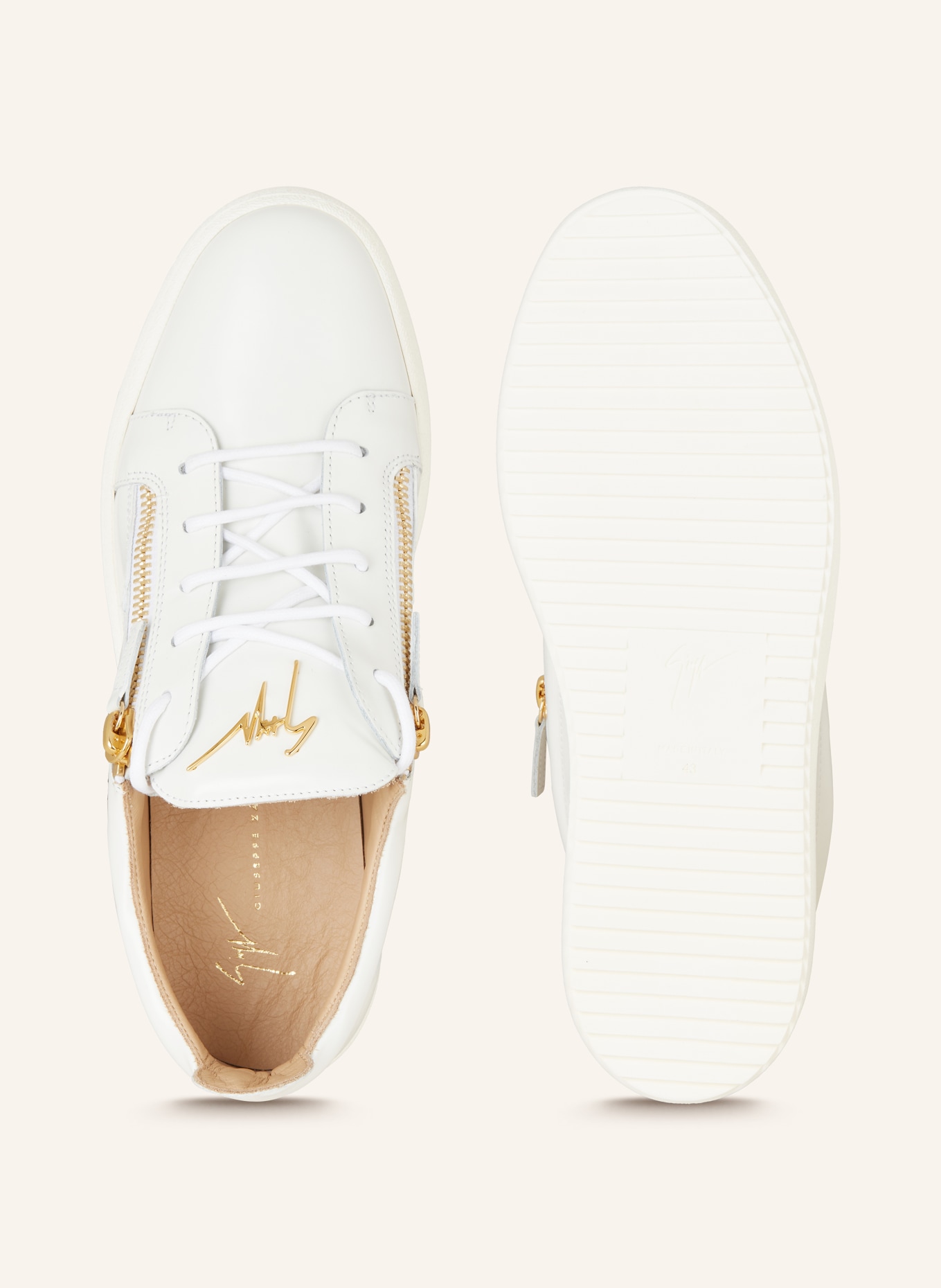 GIUSEPPE ZANOTTI DESIGN Sneakers FRANKIE, Color: WHITE (Image 5)