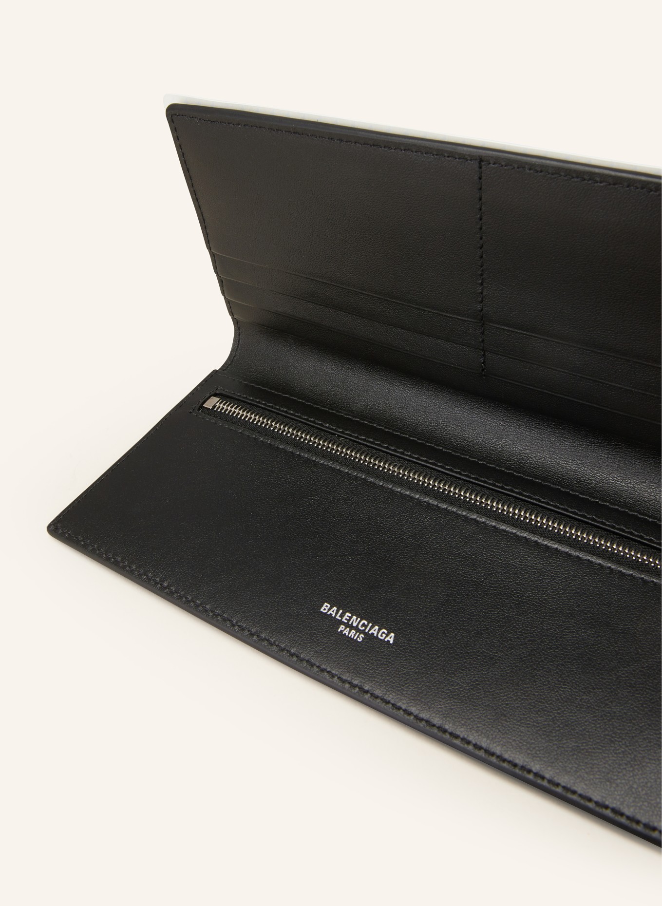 BALENCIAGA Geldbörse PASSPORT: SCHWARZ