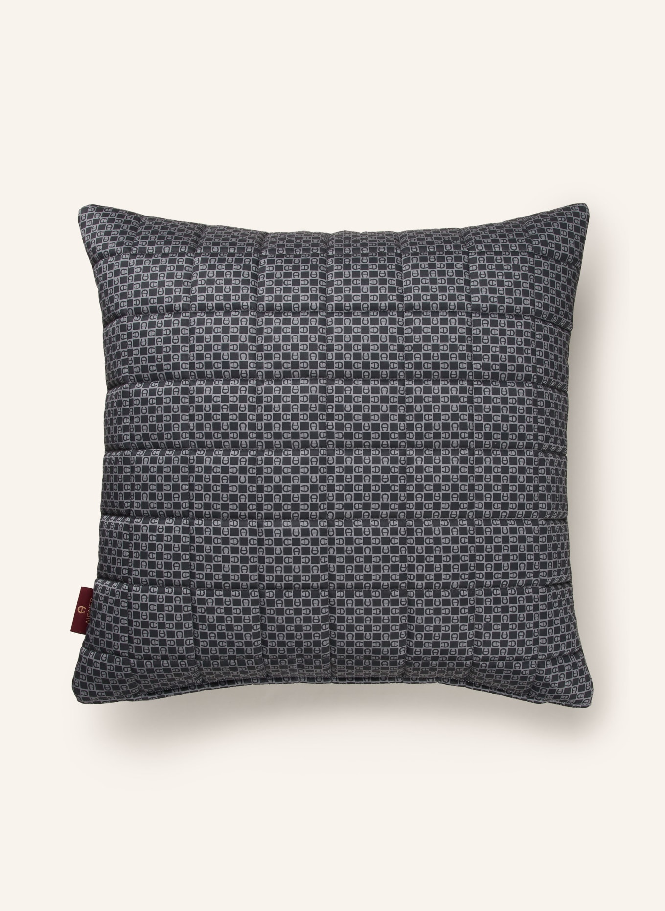 AIGNER Decorative cushion cover MIRA, Color: GRAY/ DARK GRAY (Image 1)