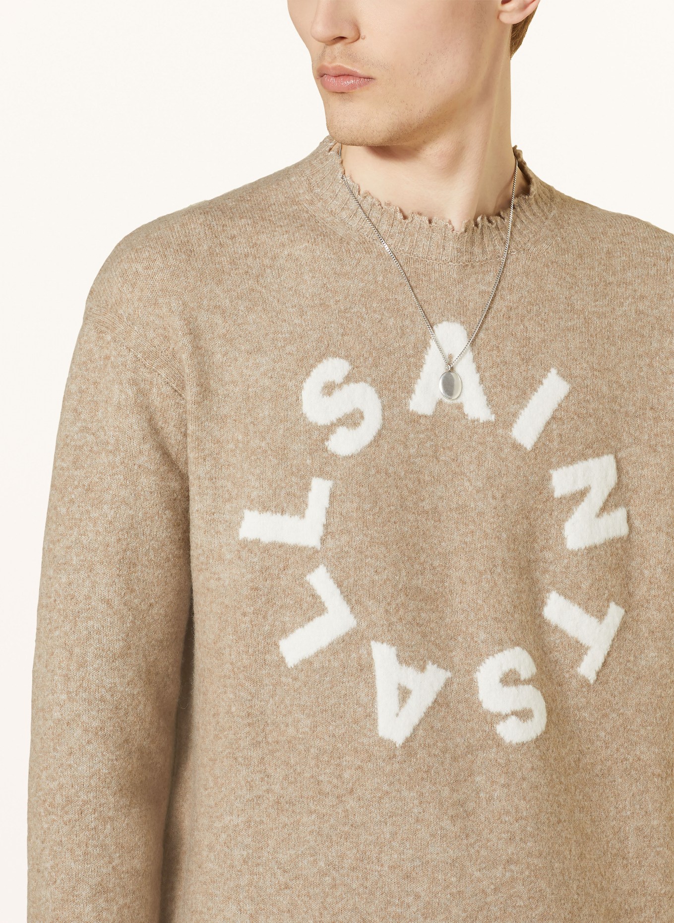 ALLSAINTS Sweater TIAGO, Color: TAUPE (Image 4)