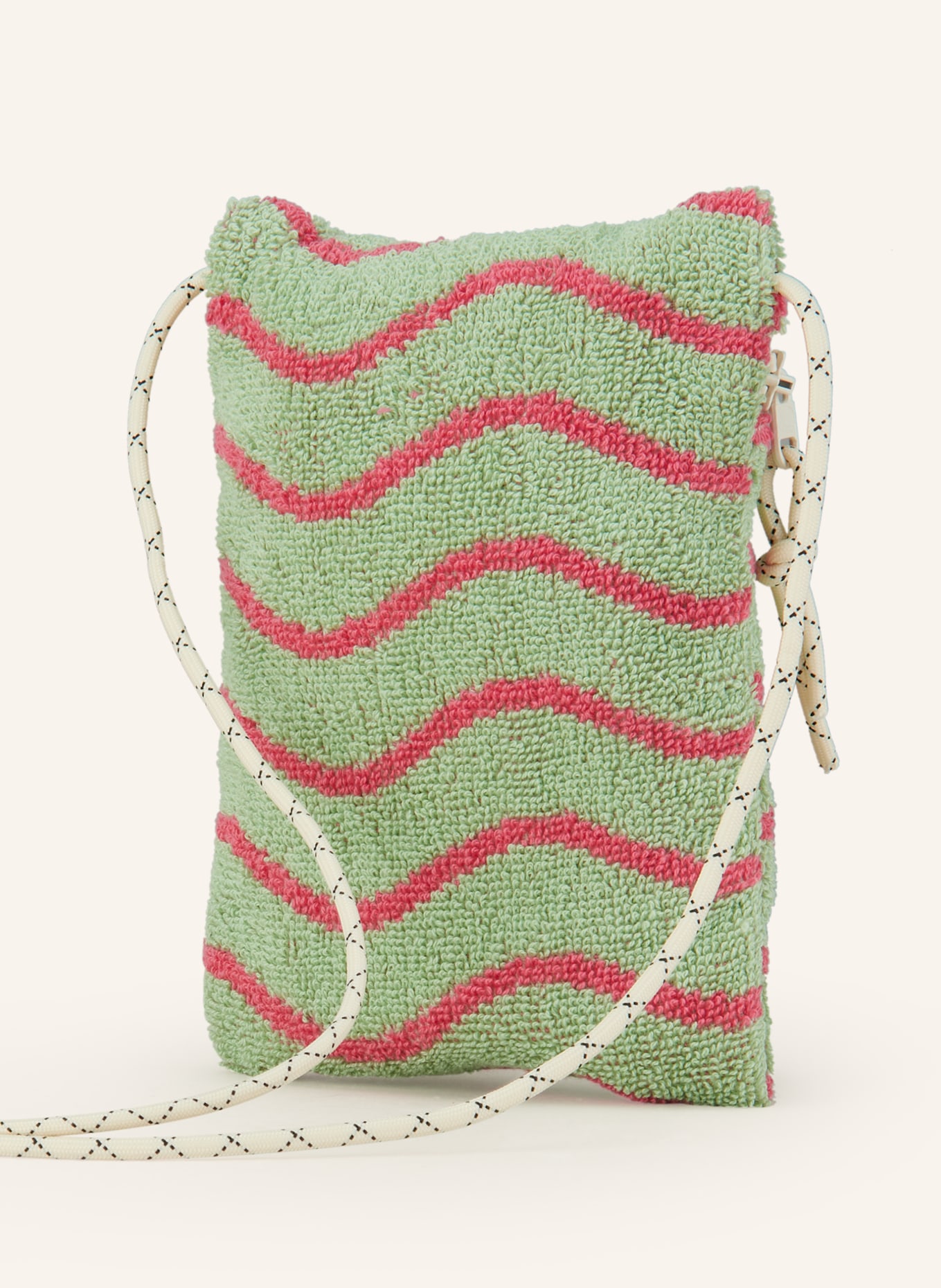 WOUF Smartphone bag WAVY, Color: LIGHT GREEN/ PINK (Image 2)