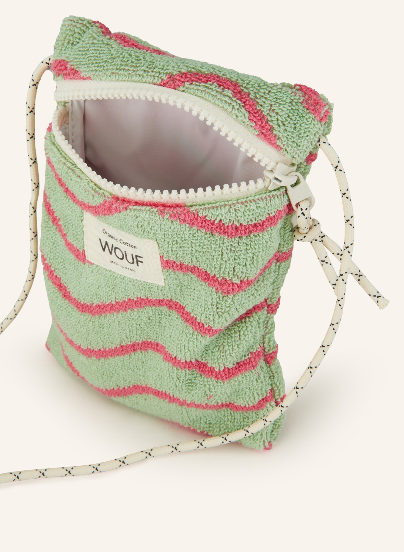 WOUF Smartphone bag WAVY, Color: LIGHT GREEN/ PINK (Image 3)