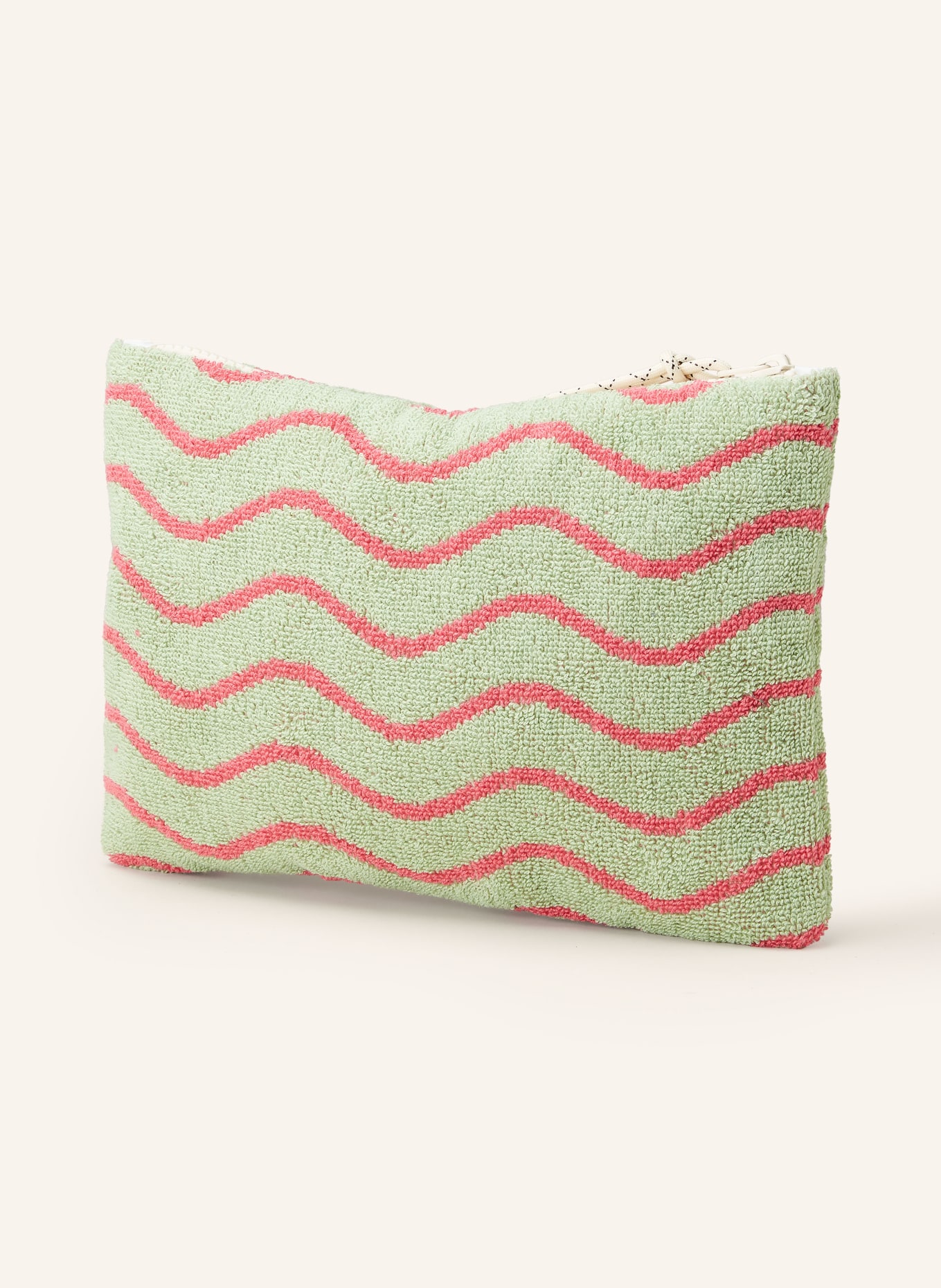 WOUF Pouch WAVY, Color: LIGHT GREEN/ PINK (Image 2)