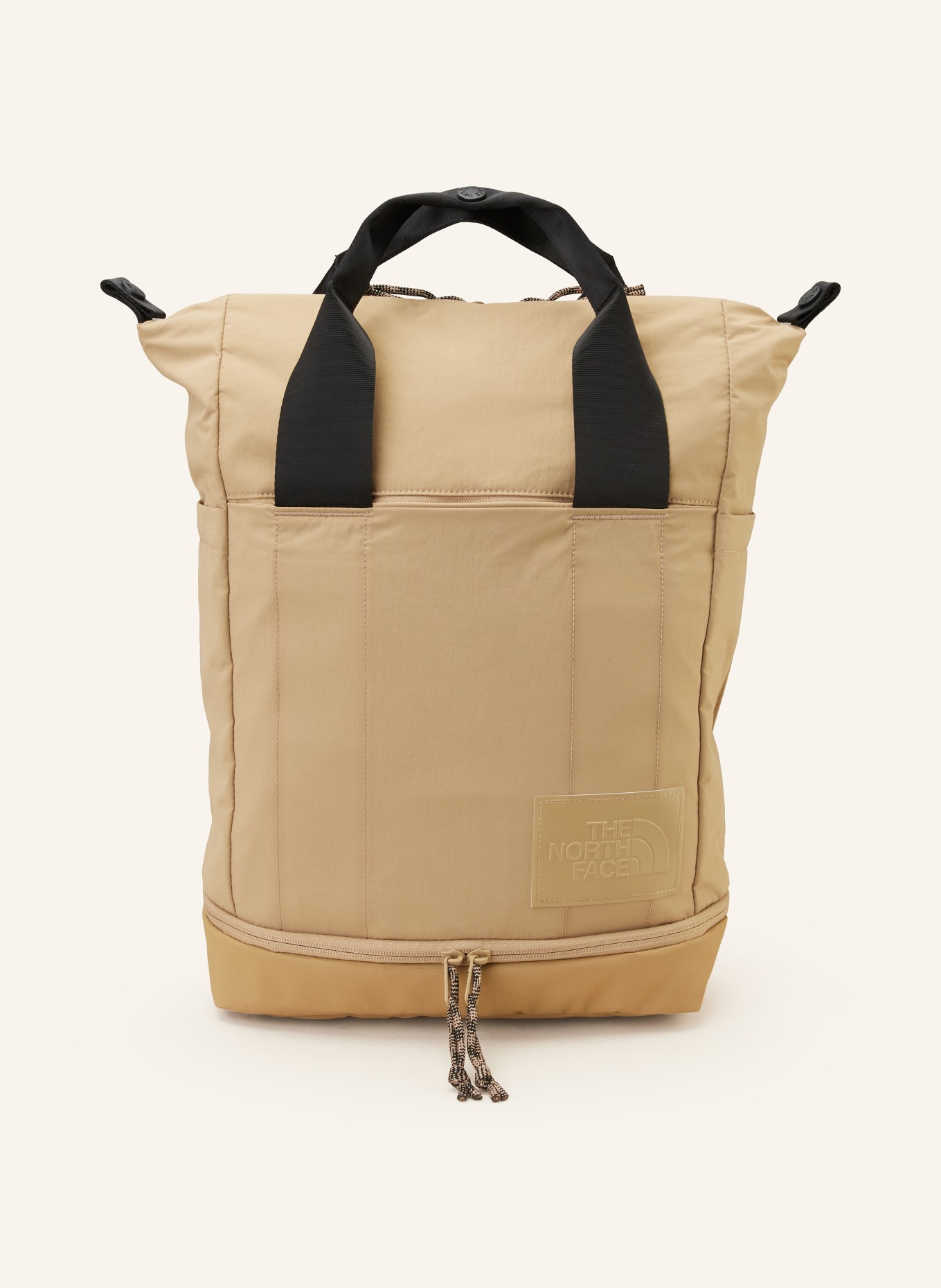 THE NORTH FACE Backpack NEVER STOP UTILITY 26 l with laptop compartment, Color: LIGHT BROWN (Image 1)