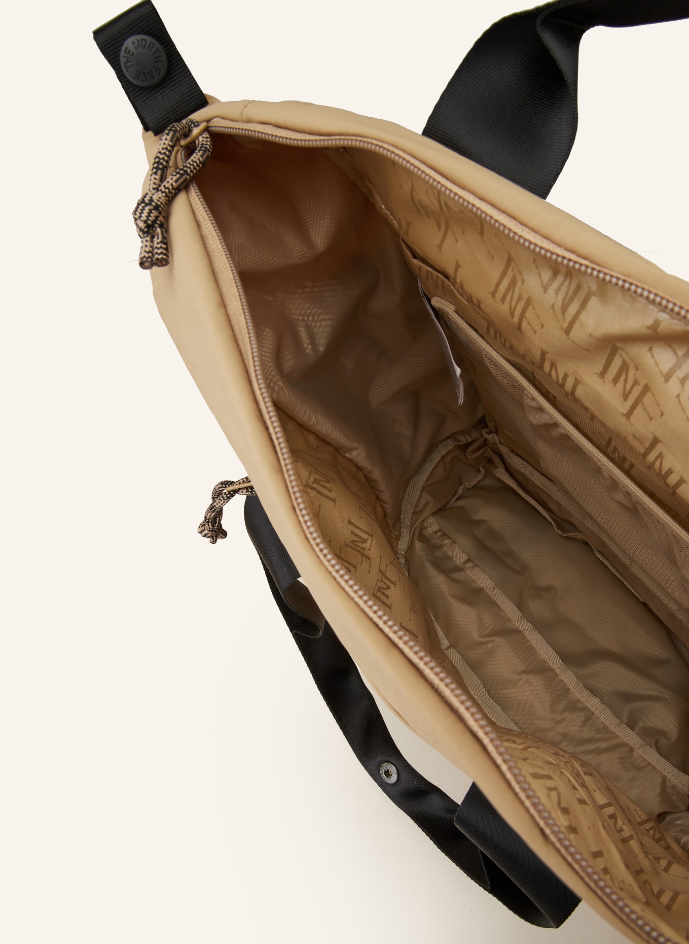 THE NORTH FACE Backpack NEVER STOP UTILITY 26 l with laptop compartment, Color: LIGHT BROWN (Image 3)