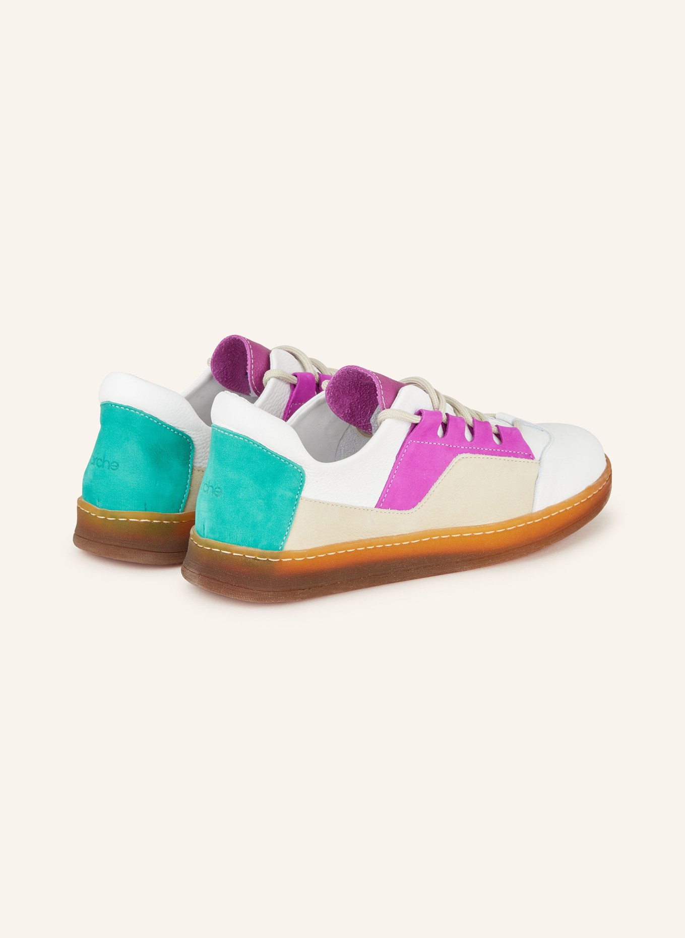 arche Sneakers VANNAY, Color: WHITE/ FUCHSIA/ GREEN (Image 2)