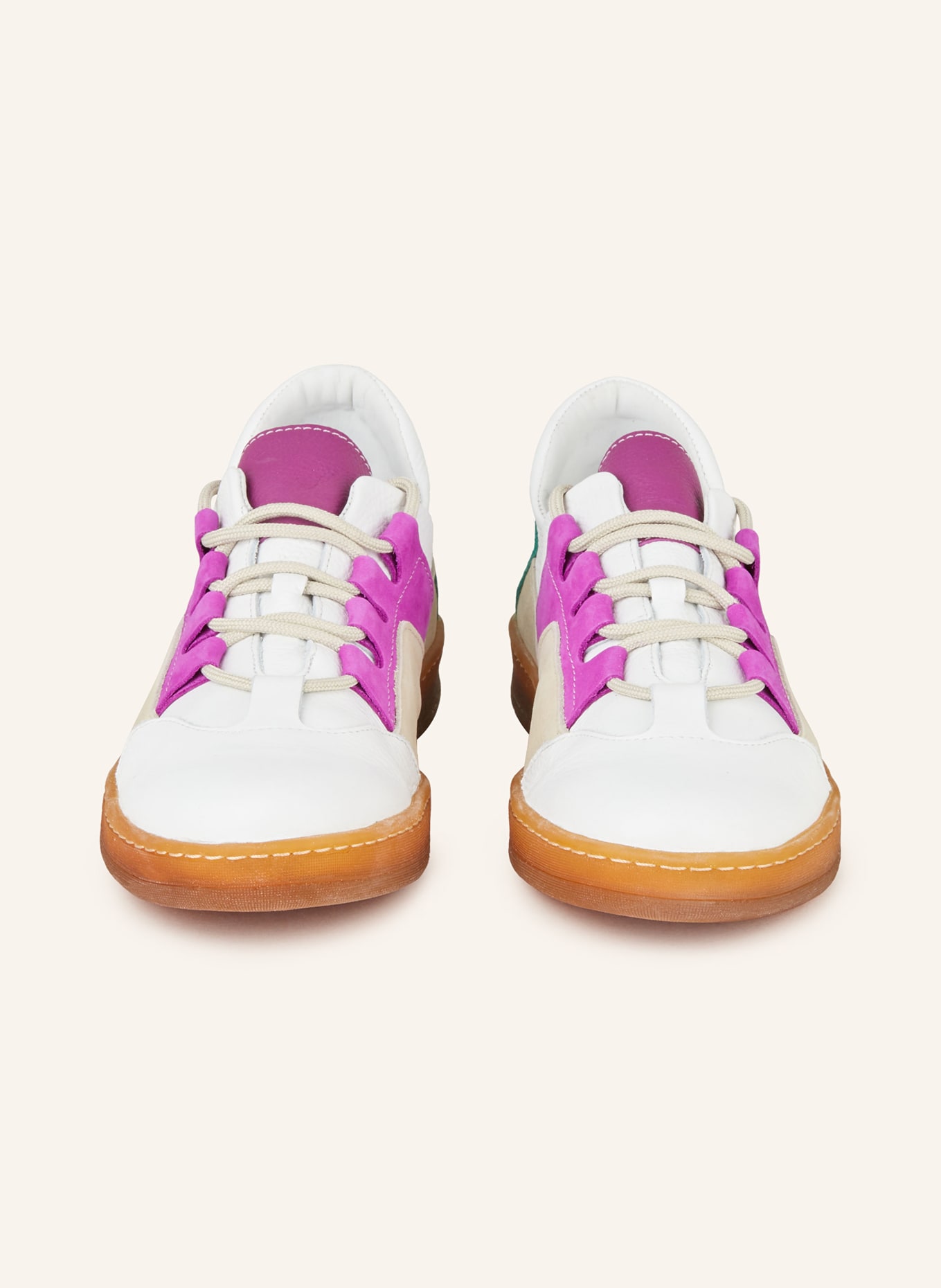 arche Sneaker VANNAY, Farbe: WEISS/ FUCHSIA/ GRÜN (Bild 3)