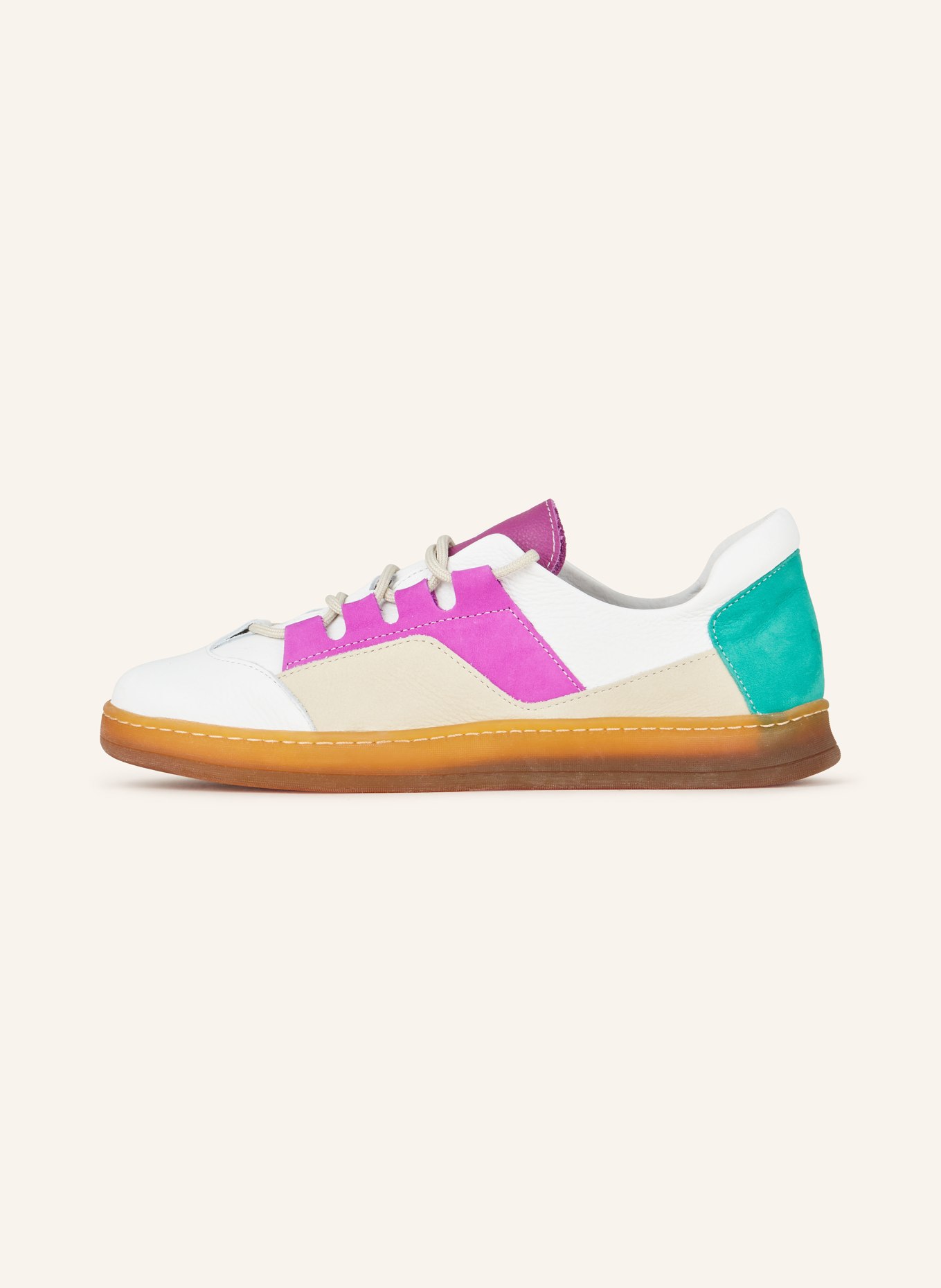 arche Sneaker VANNAY, Farbe: WEISS/ FUCHSIA/ GRÜN (Bild 4)