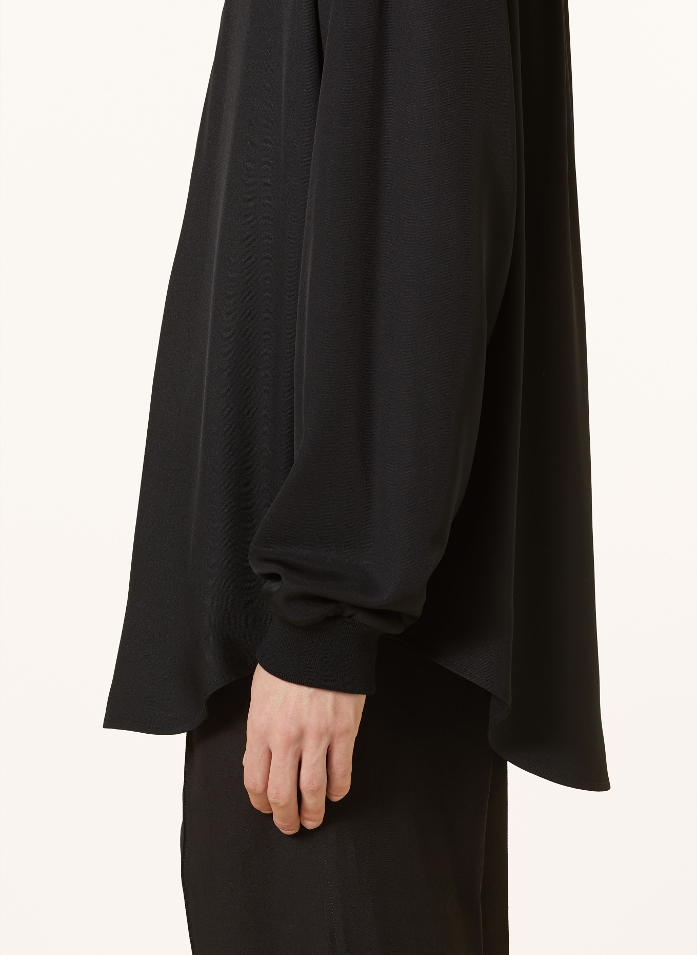 FEAR OF GOD Silk shirt comfort fit, Color: BLACK (Image 5)