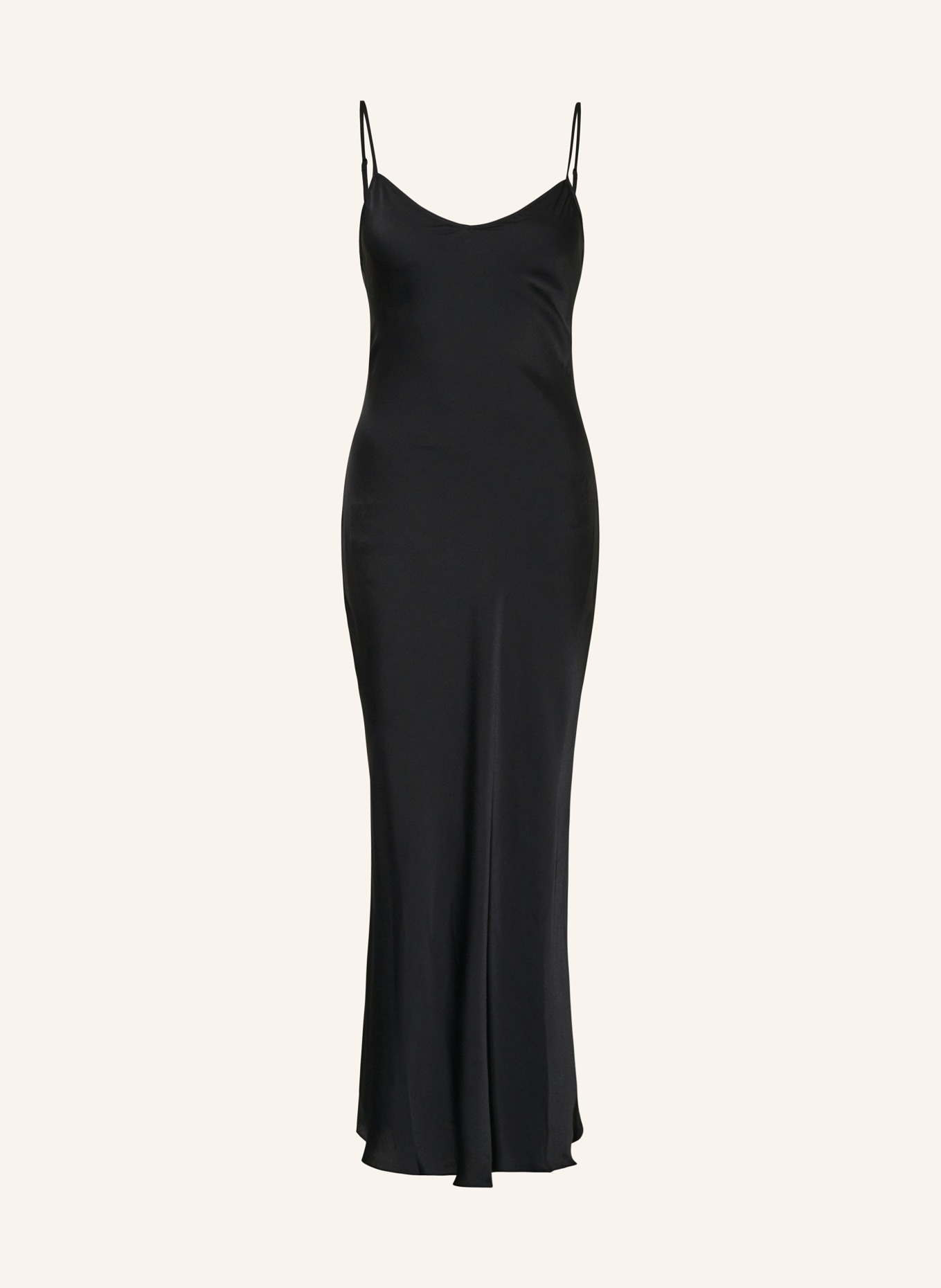ALLSAINTS Satin dress BRYONY, Color: BLACK (Image 1)