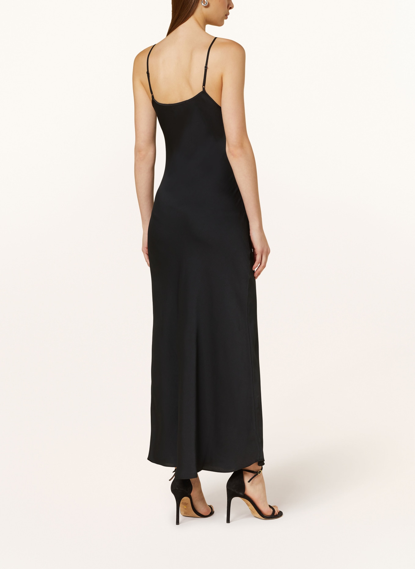ALLSAINTS Satin dress BRYONY, Color: BLACK (Image 3)